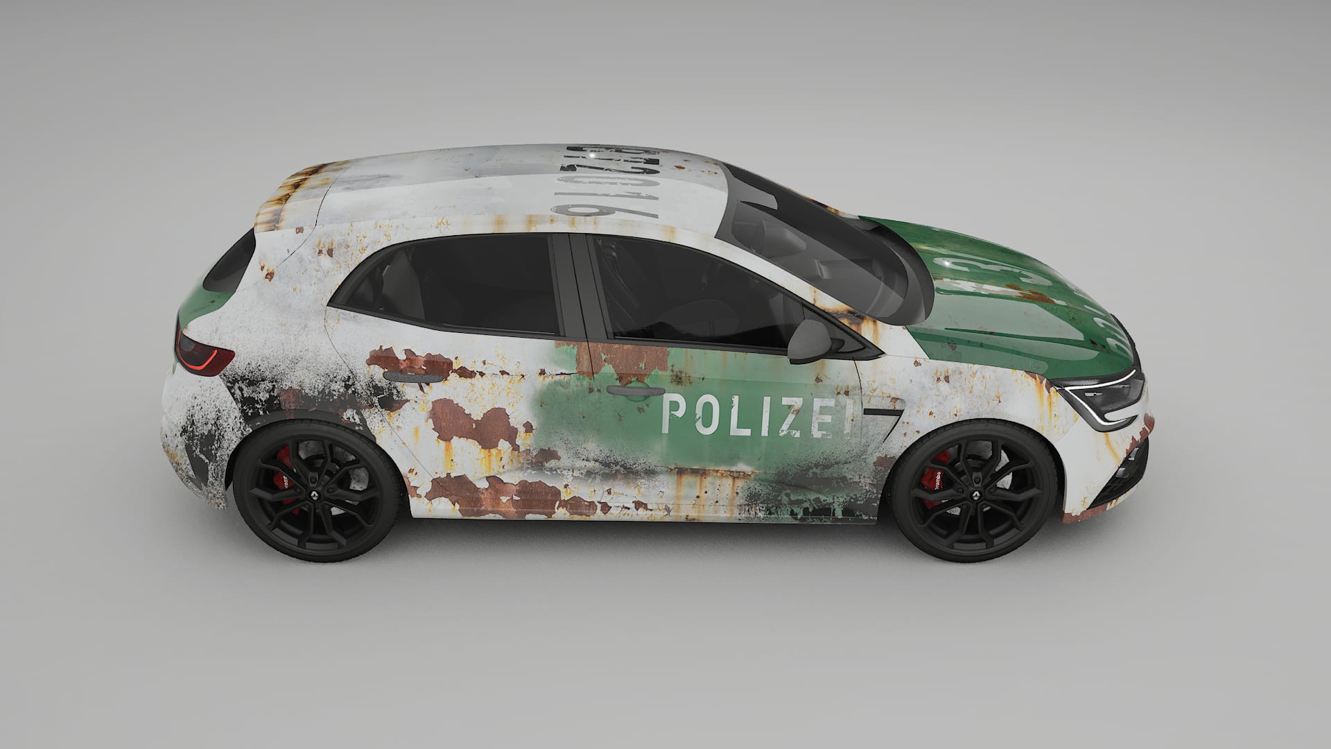 Renault Megane RS IV COBRA 11 Designed Wrap PPF Kit – Printable Polyurethane Film