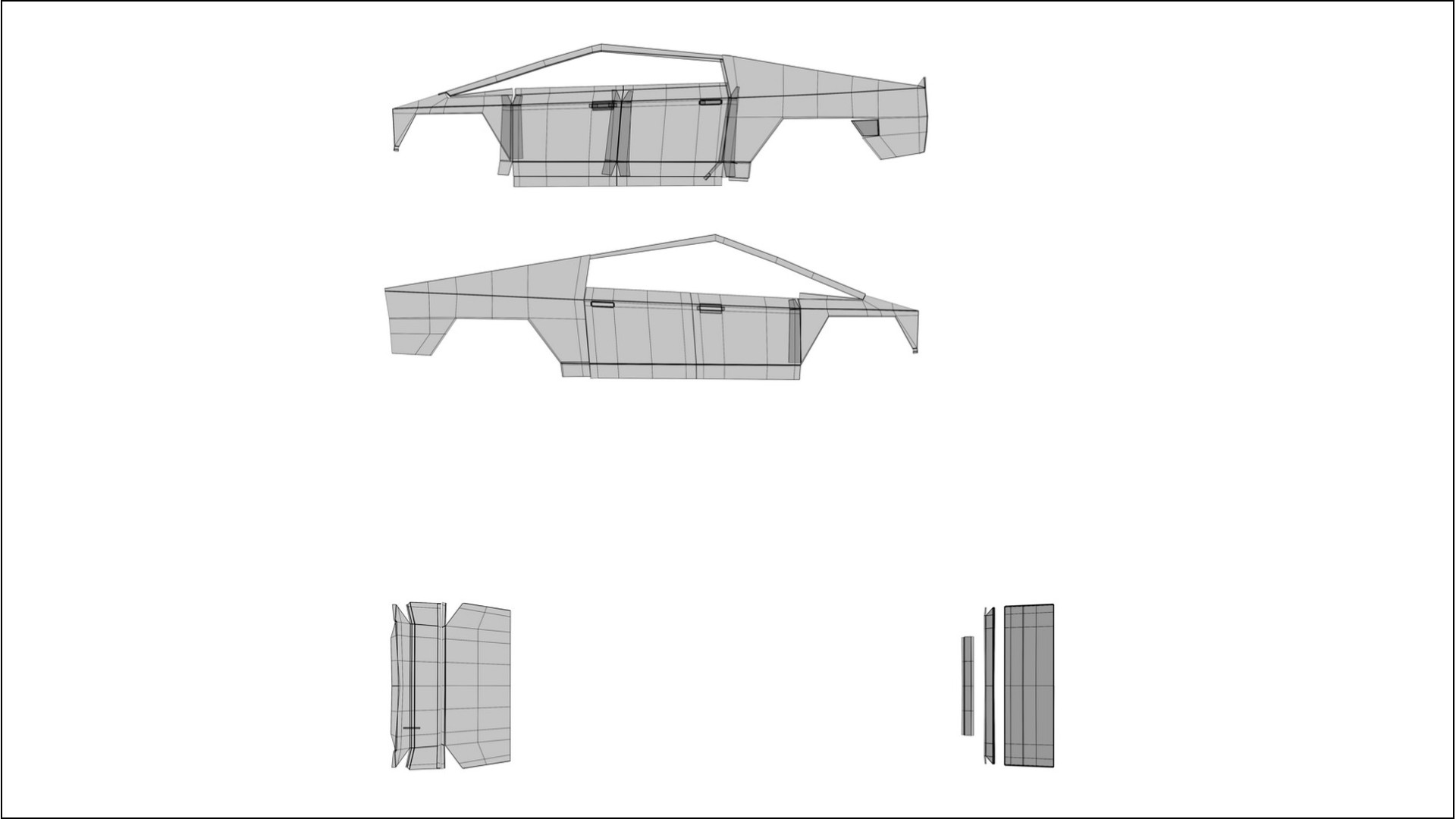 Tesla Cybertruck COBRA 11 Designed Wrap PPF Kit – Printable Polyurethane Film