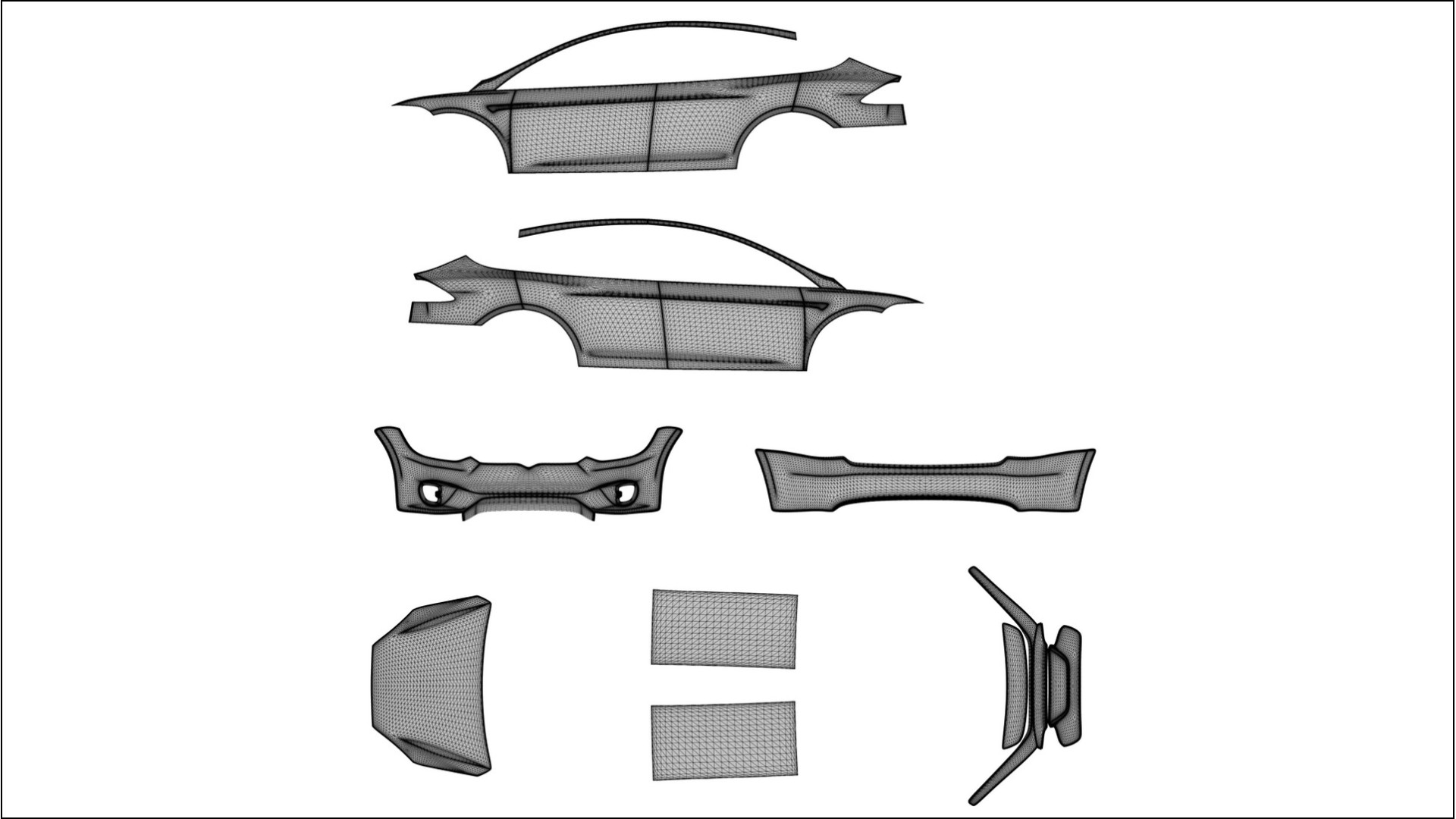 Tesla Model X BARCELONA Designed Wrap PPF Kit – Printable Polyurethane Film