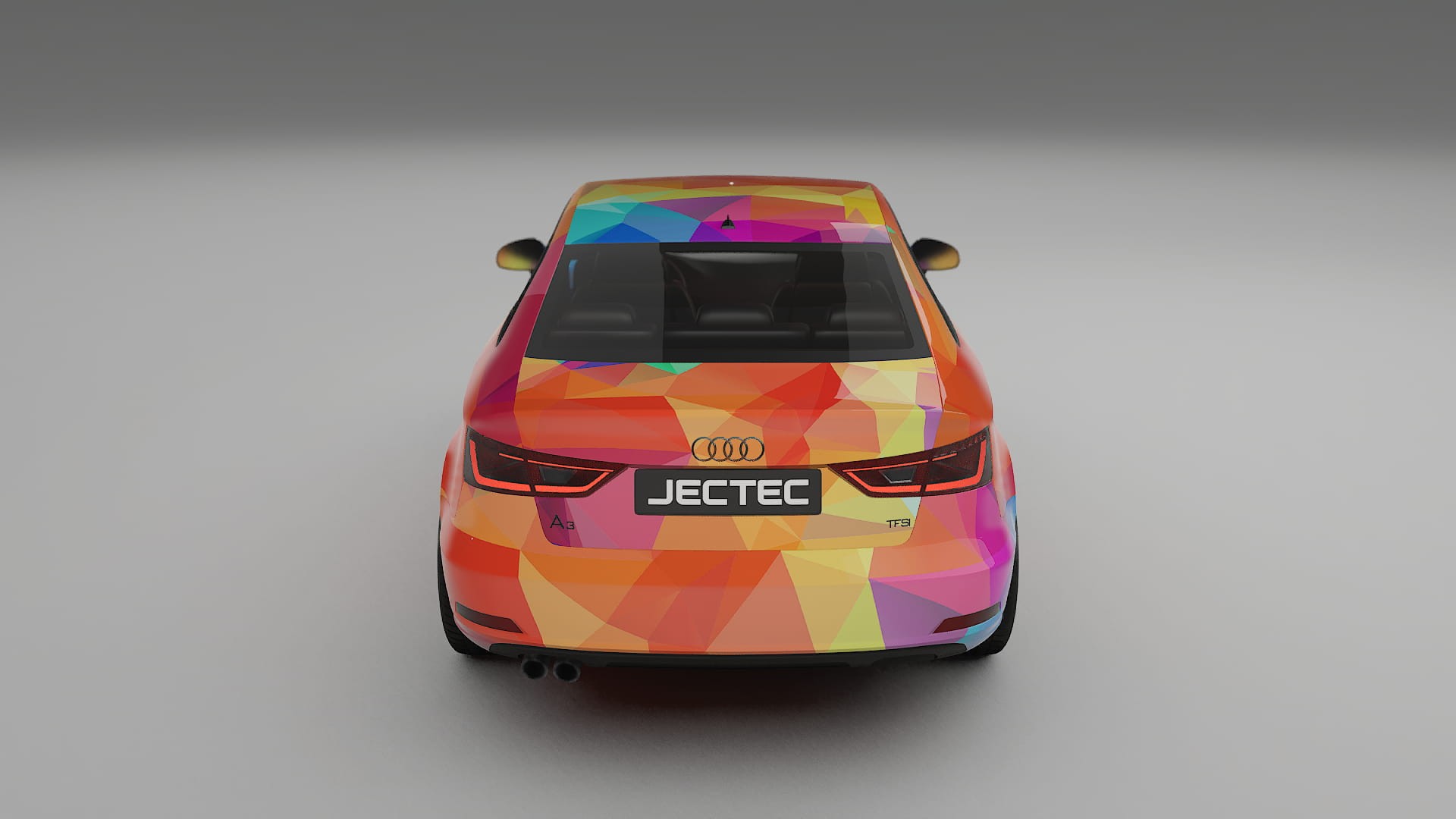 Audi A3 8V sedan prefacelift pre-LCI VECTOR WIBE Designed Wrap PPF Kit – Printable Polyurethane Film