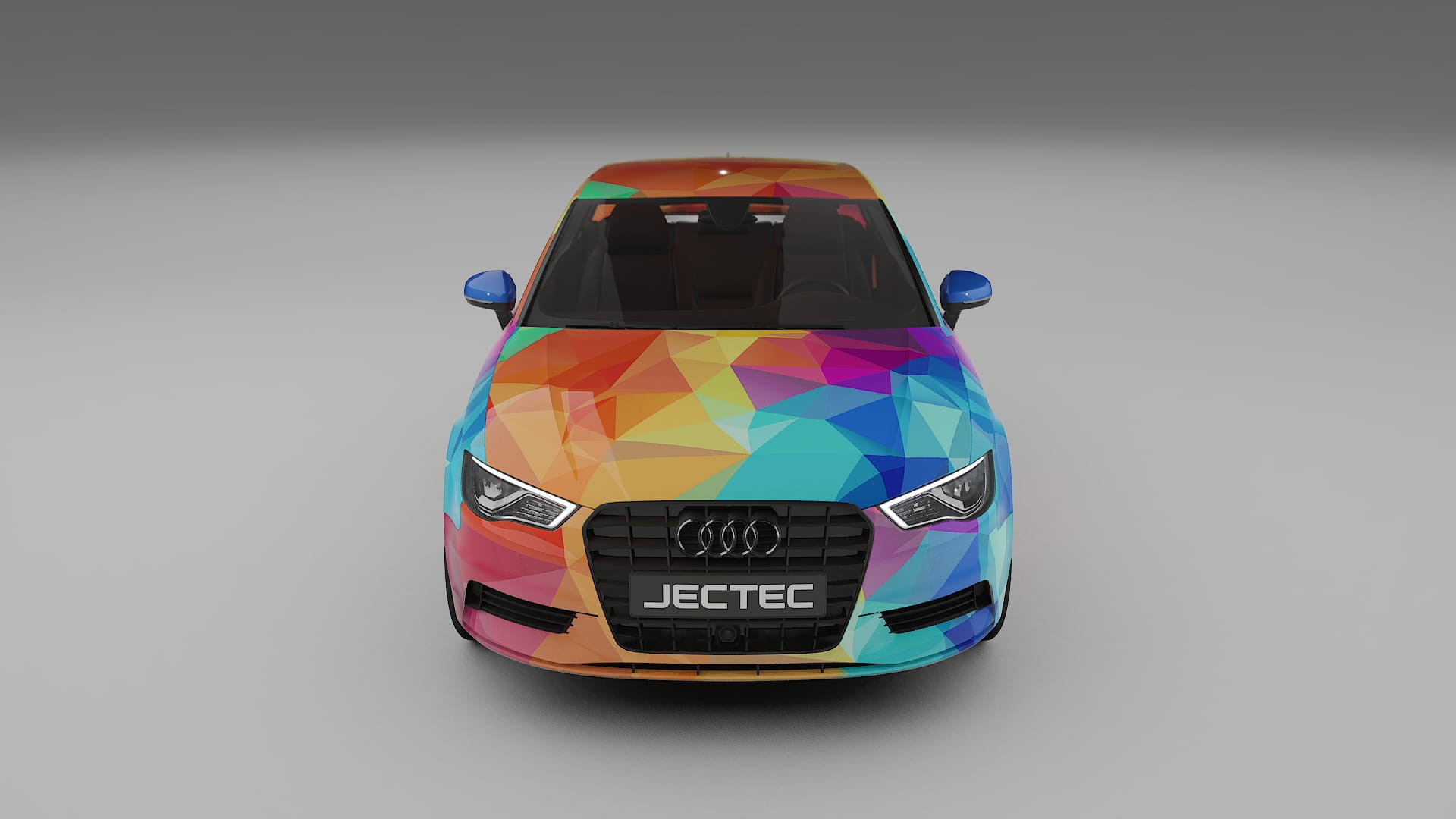 Audi A3 8V sedan prefacelift pre-LCI VECTOR WIBE Designed Wrap PPF Kit – Printable Polyurethane Film