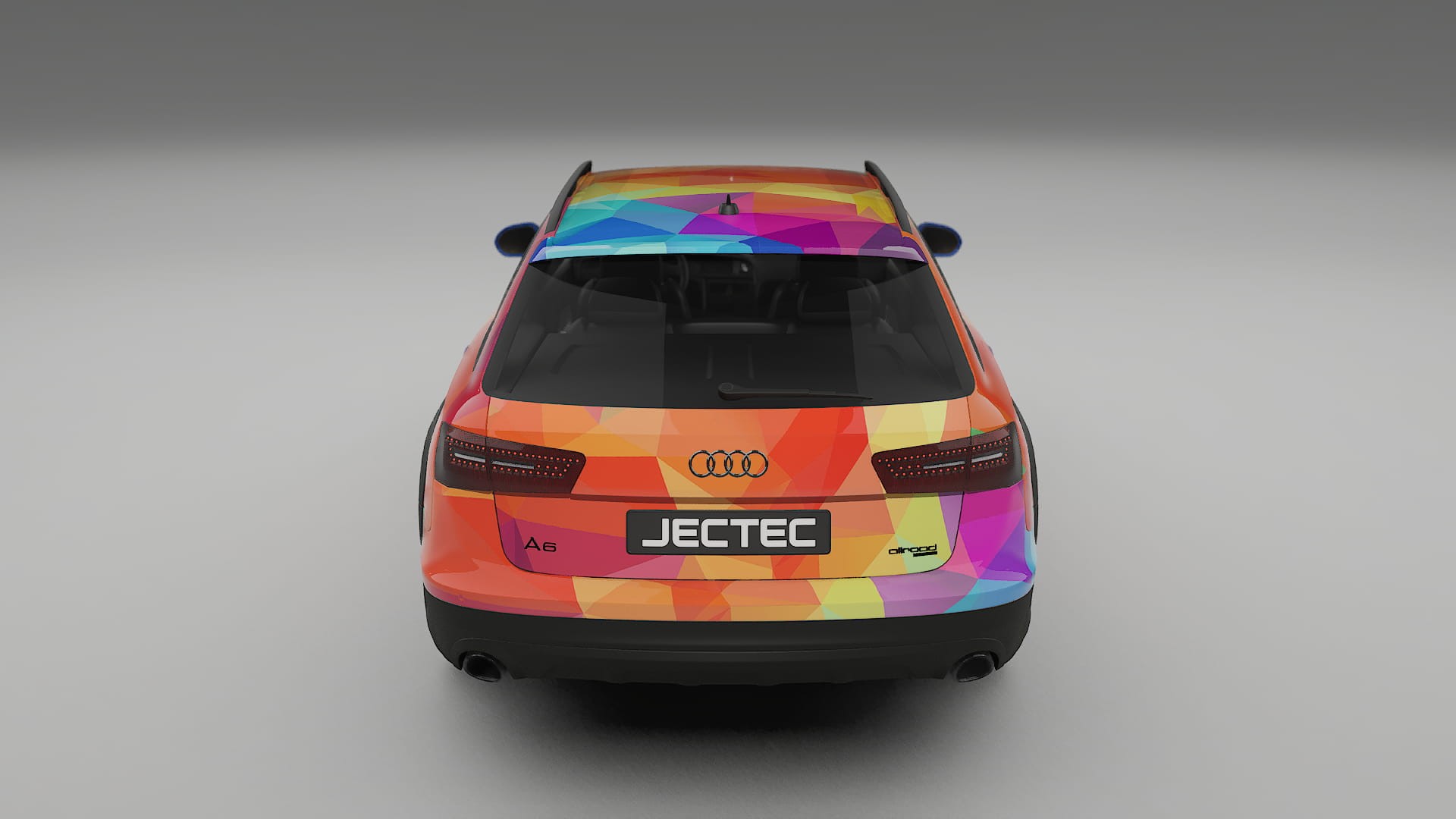 Audi A6 Allroad C7 prefacelift pre-LCI VECTOR WIBE Designed Wrap PPF Kit – Printable Polyurethane Film