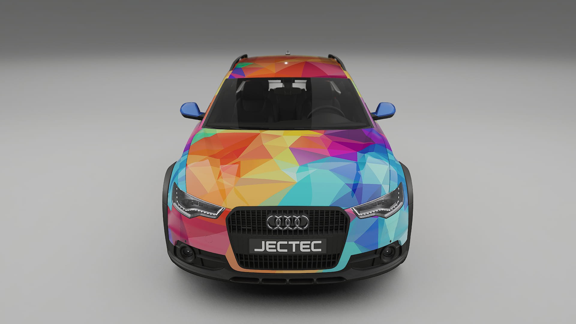 Audi A6 Allroad C7 prefacelift pre-LCI VECTOR WIBE Designed Wrap PPF Kit – Printable Polyurethane Film