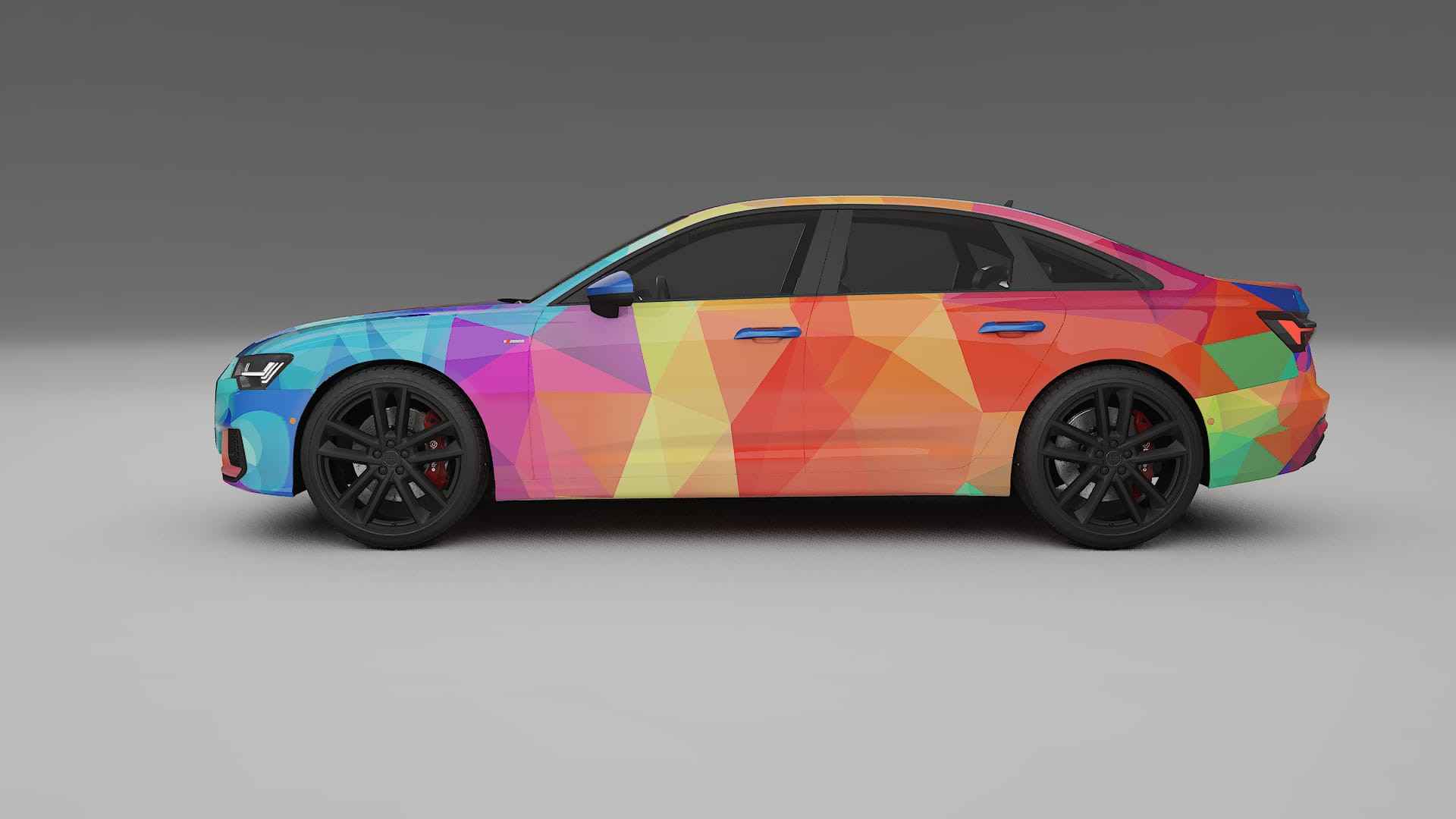 Audi A6 S-Line C8 VECTOR WIBE Designed Wrap PPF Kit – Printable Polyurethane Film
