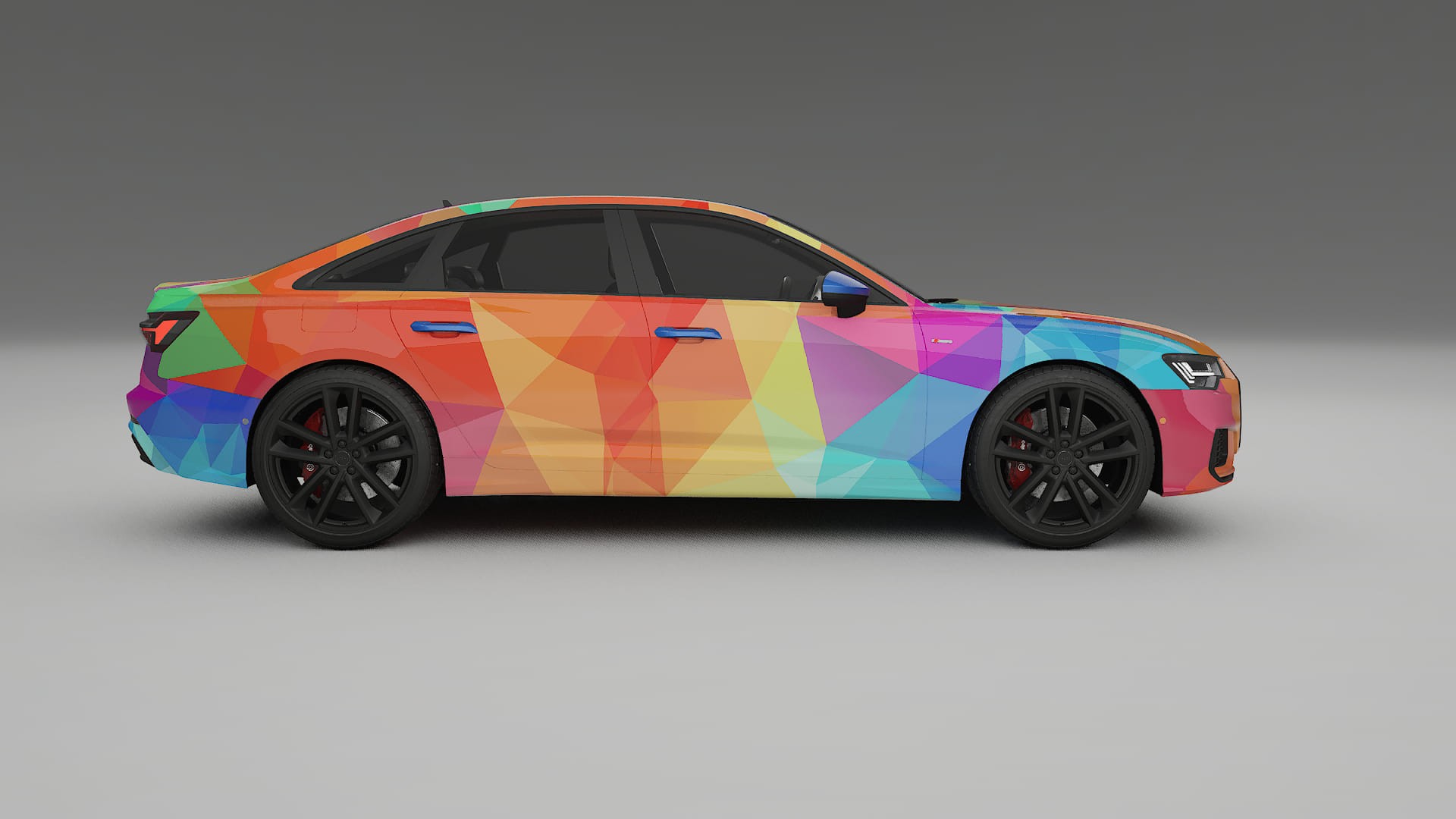 Audi A6 S-Line C8 VECTOR WIBE Designed Wrap PPF Kit – Printable Polyurethane Film