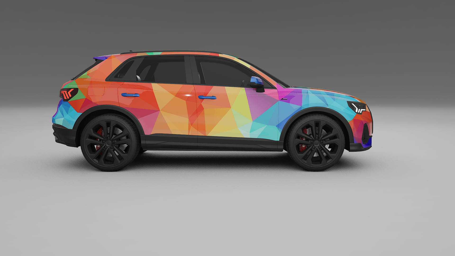 Audi Q3 S-Line F3 VECTOR WIBE Designed Wrap PPF Kit – Printable Polyurethane Film