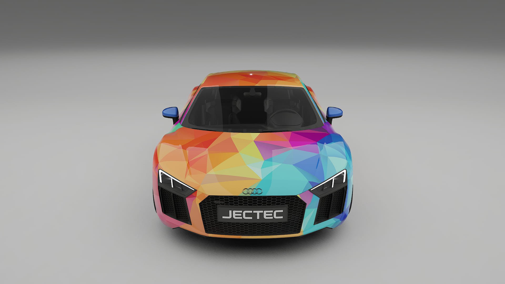Audi R8 typ-4S prefacelift pre-LCI VECTOR WIBE Designed Wrap PPF Kit – Printable Polyurethane Film