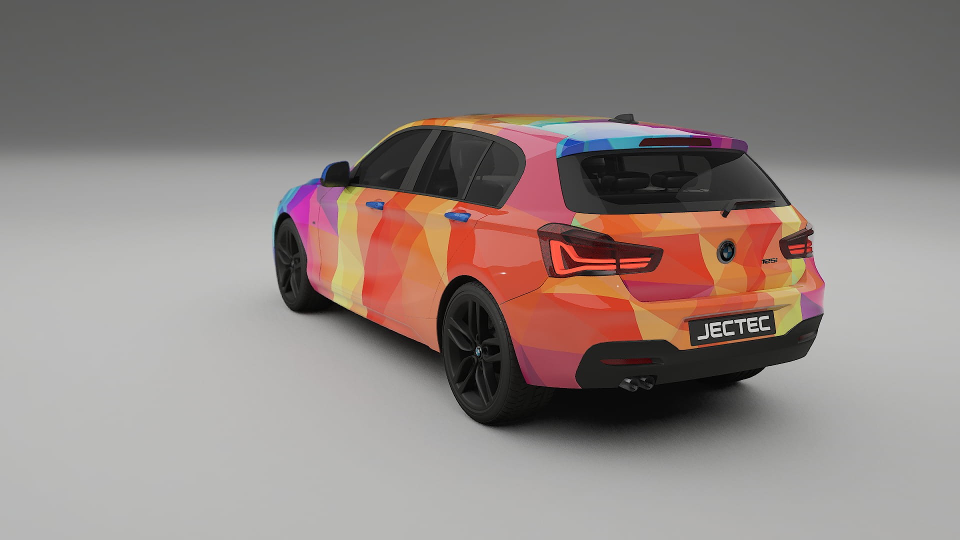 BMW 1 F20 facelift LCI VECTOR WIBE Designed Wrap PPF Kit – Printable Polyurethane Film