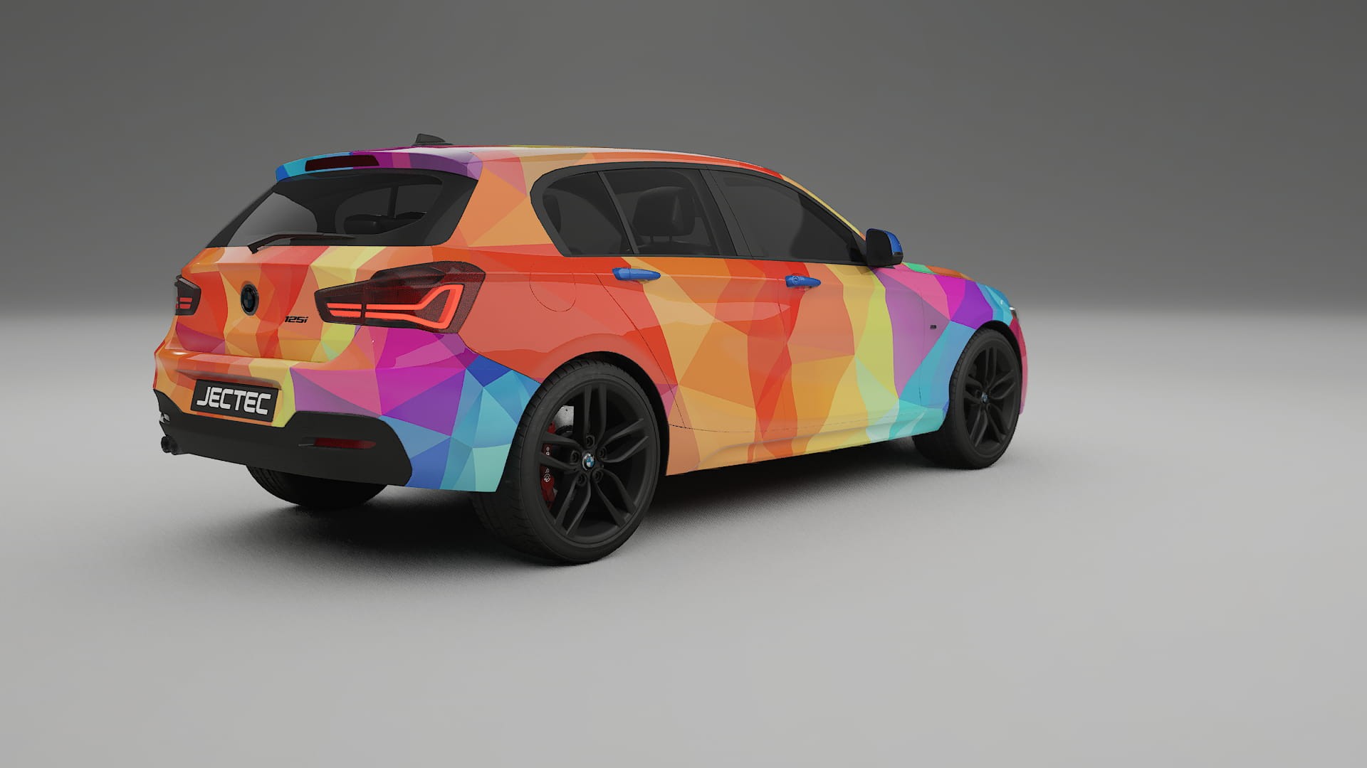 BMW 1 F20 facelift LCI VECTOR WIBE Designed Wrap PPF Kit – Printable Polyurethane Film