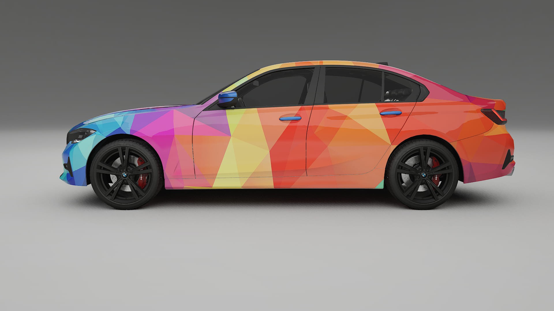 BMW 3 G20 prefacelift pre-LCI VECTOR WIBE Designed Wrap PPF Kit – Printable Polyurethane Film