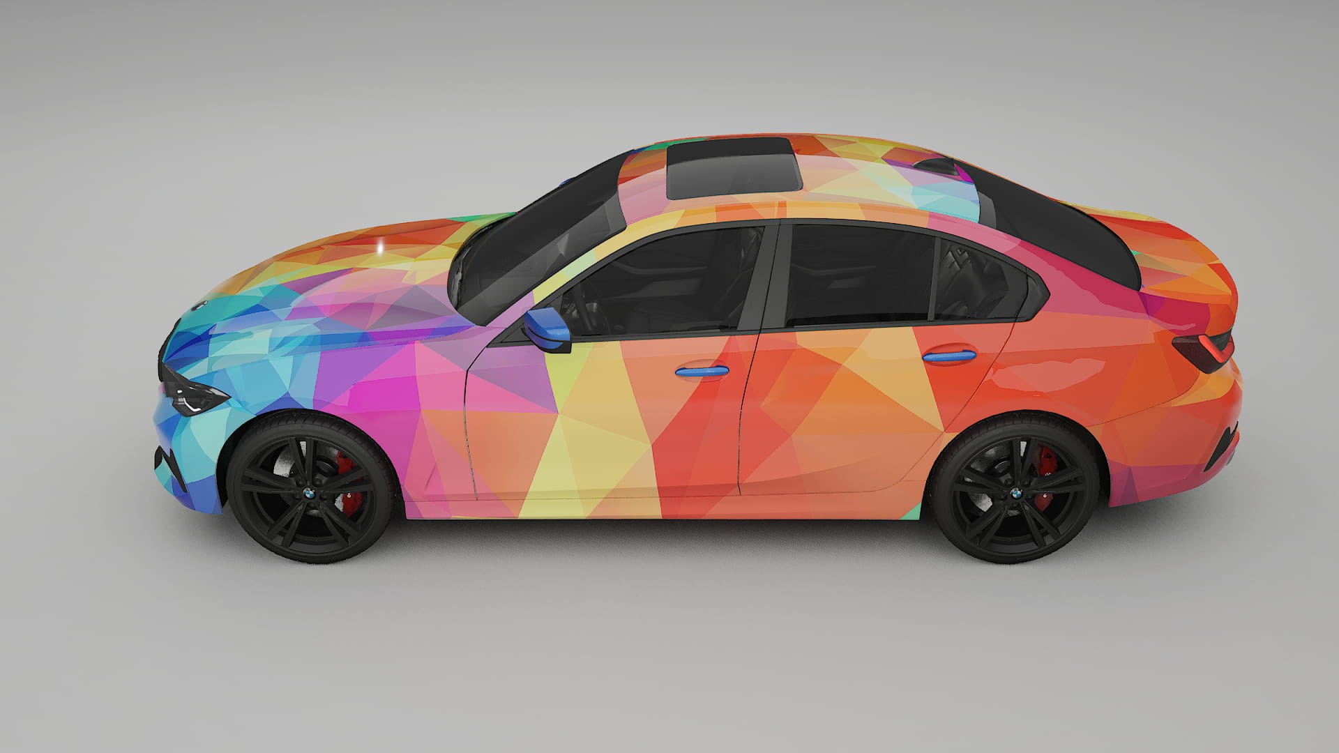 BMW 3 G20 prefacelift pre-LCI VECTOR WIBE Designed Wrap PPF Kit – Printable Polyurethane Film