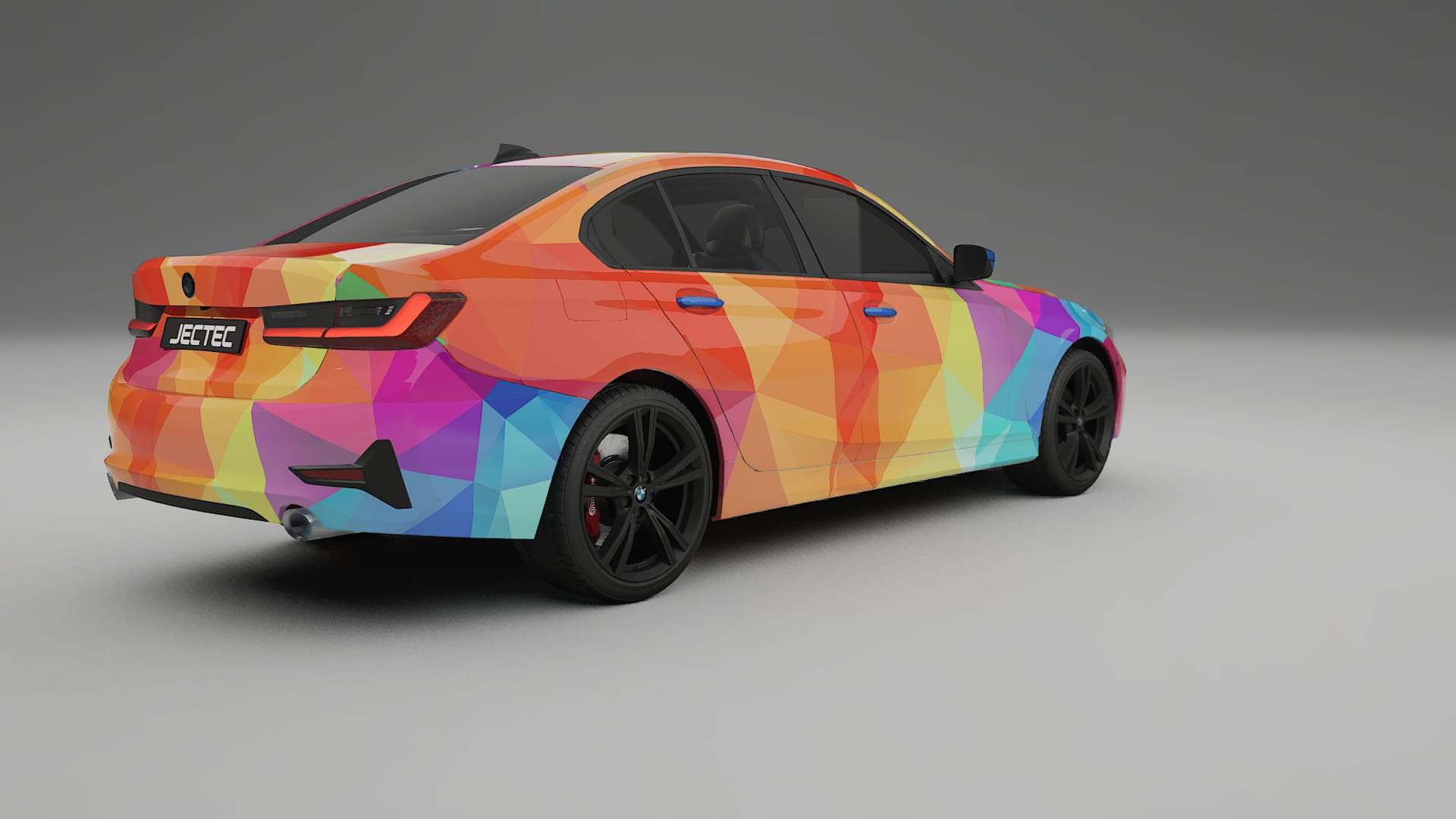 BMW 3 G20 prefacelift pre-LCI VECTOR WIBE Designed Wrap PPF Kit – Printable Polyurethane Film