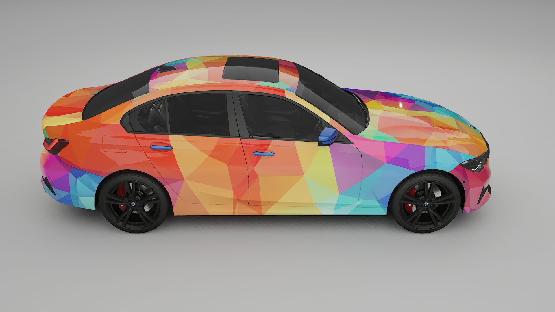 BMW 3 G20 prefacelift pre-LCI VECTOR WIBE Designed Wrap PPF Kit – Printable Polyurethane Film