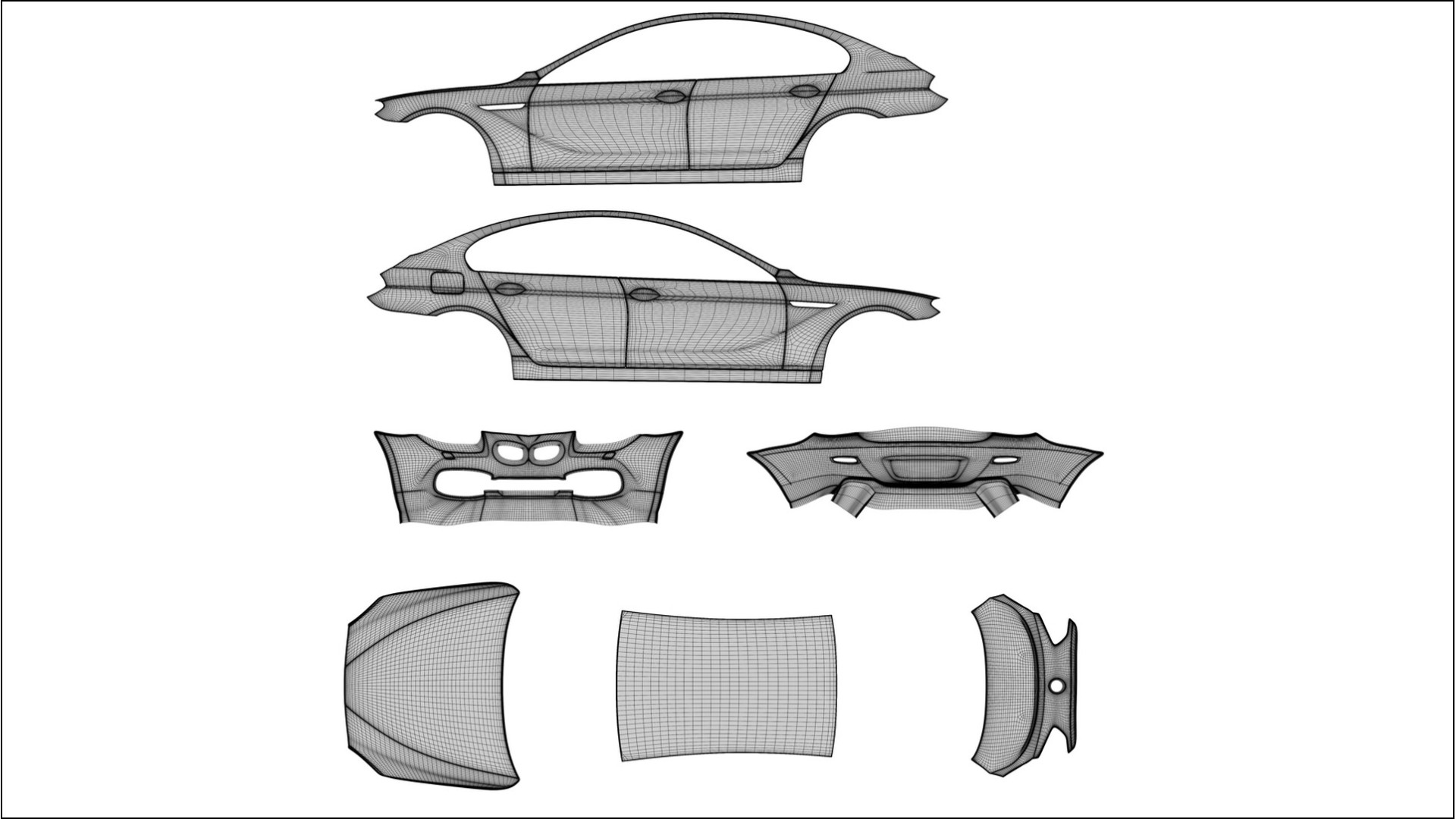 BMW 6 F06 VECTOR WIBE Designed Wrap PPF Kit – Printable Polyurethane Film