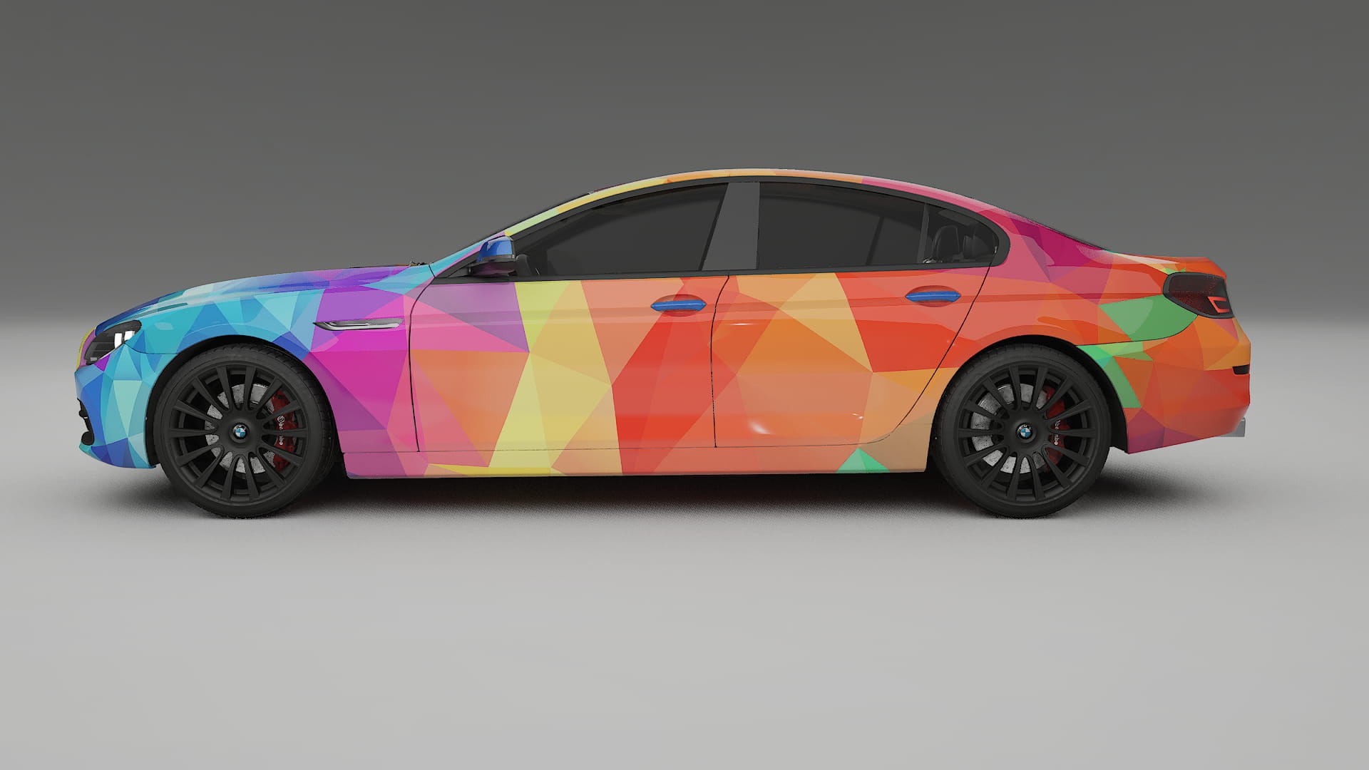 BMW 6 F06 VECTOR WIBE Designed Wrap PPF Kit – Printable Polyurethane Film