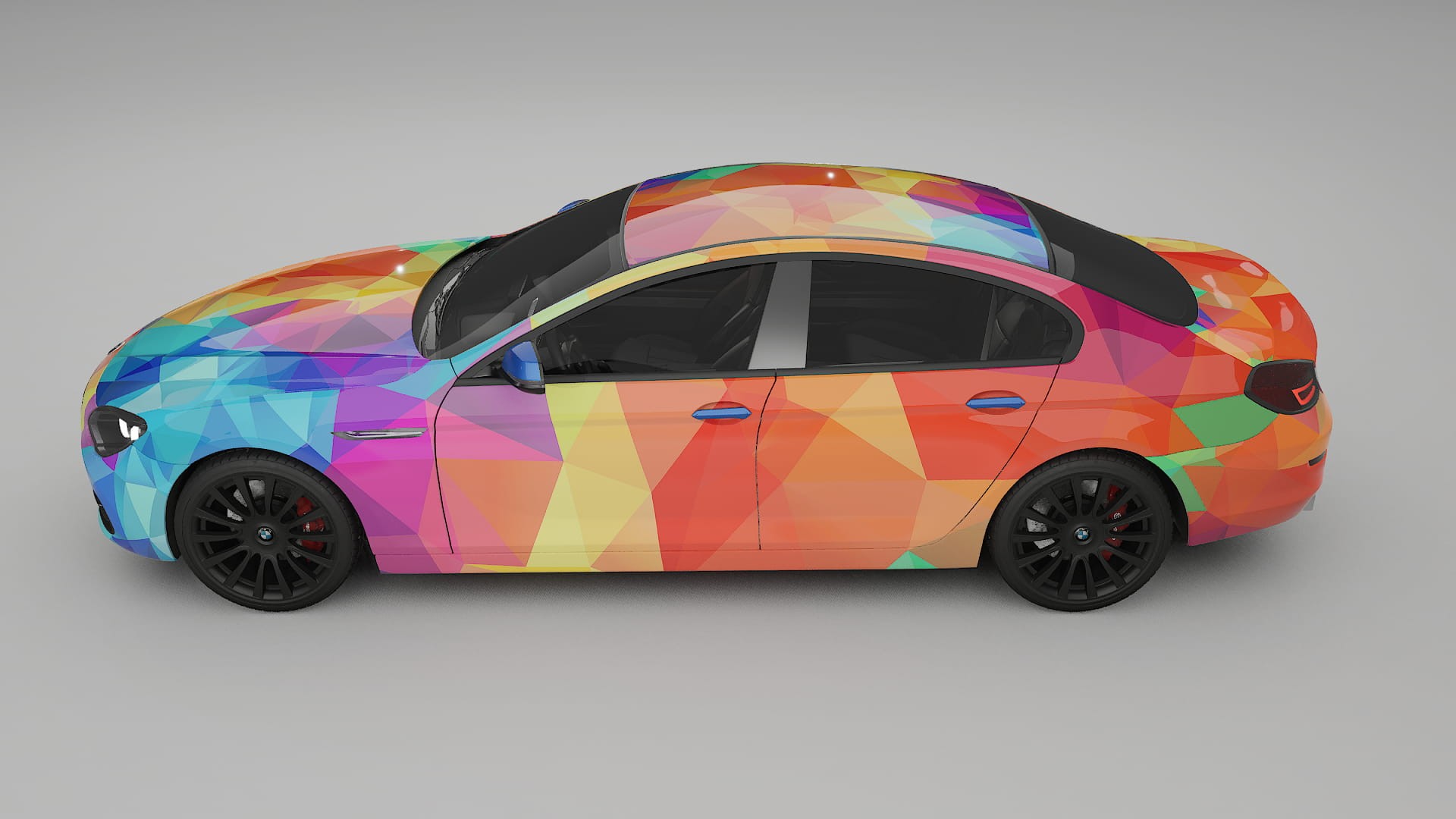 BMW 6 F06 VECTOR WIBE Designed Wrap PPF Kit – Printable Polyurethane Film