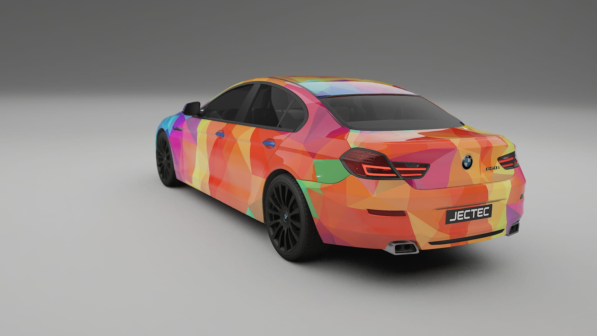 BMW 6 F06 VECTOR WIBE Designed Wrap PPF Kit – Printable Polyurethane Film