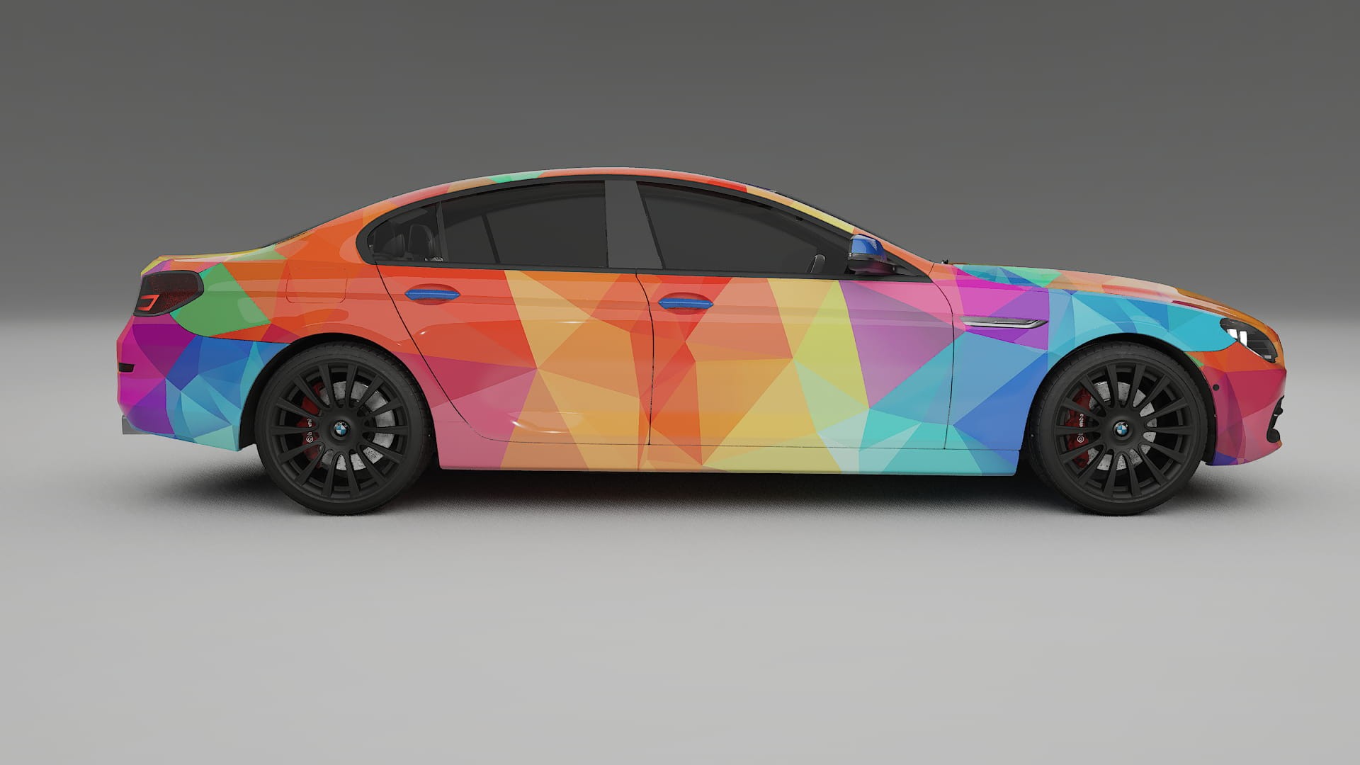 BMW 6 F06 VECTOR WIBE Designed Wrap PPF Kit – Printable Polyurethane Film