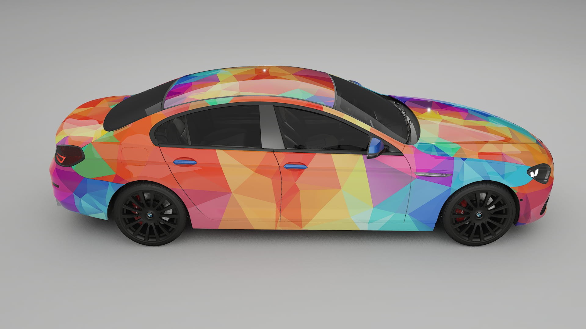 BMW 6 F06 VECTOR WIBE Designed Wrap PPF Kit – Printable Polyurethane Film