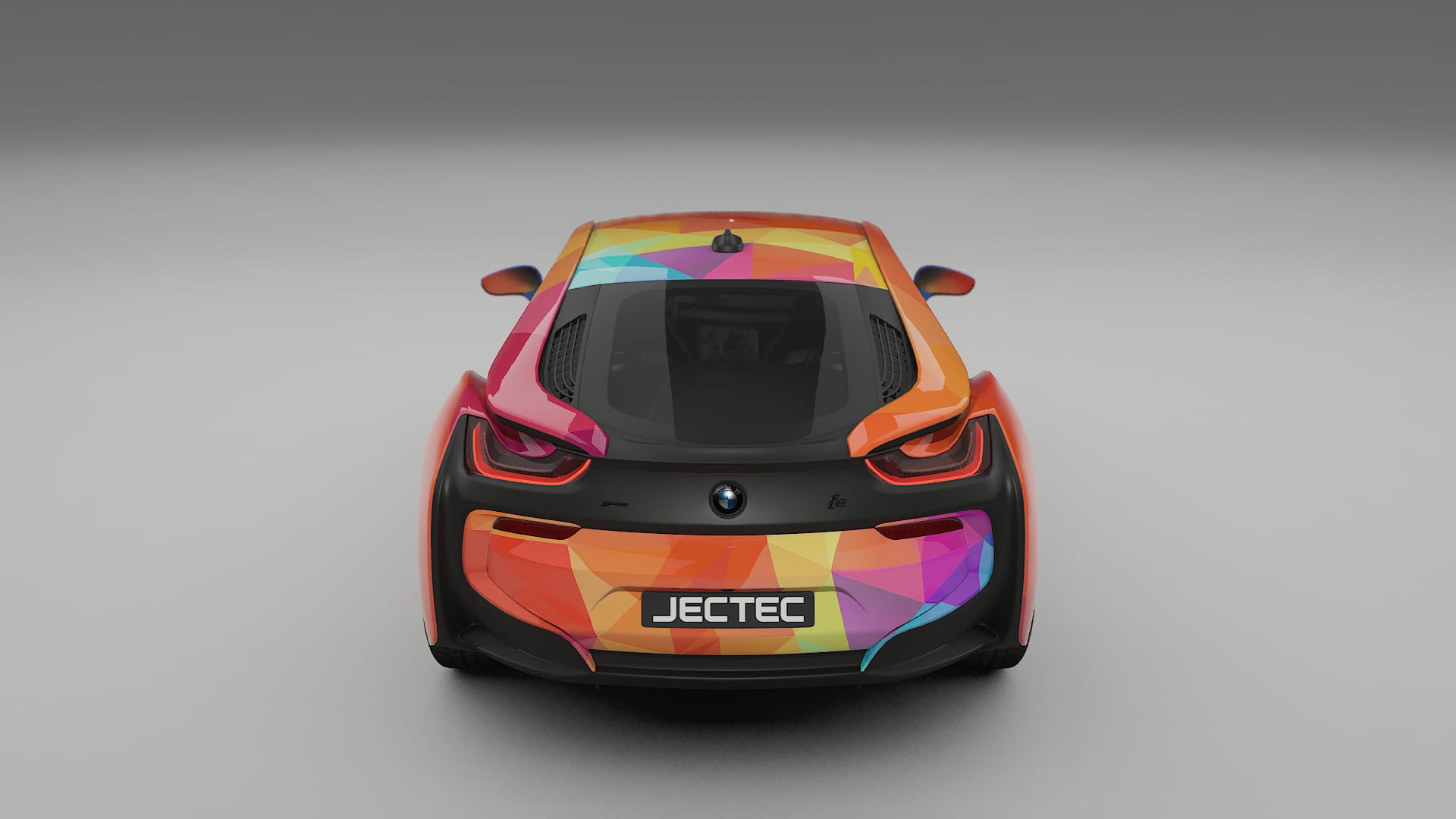 BMW I8 I12 VECTOR WIBE Designed Wrap PPF Kit – Printable Polyurethane Film