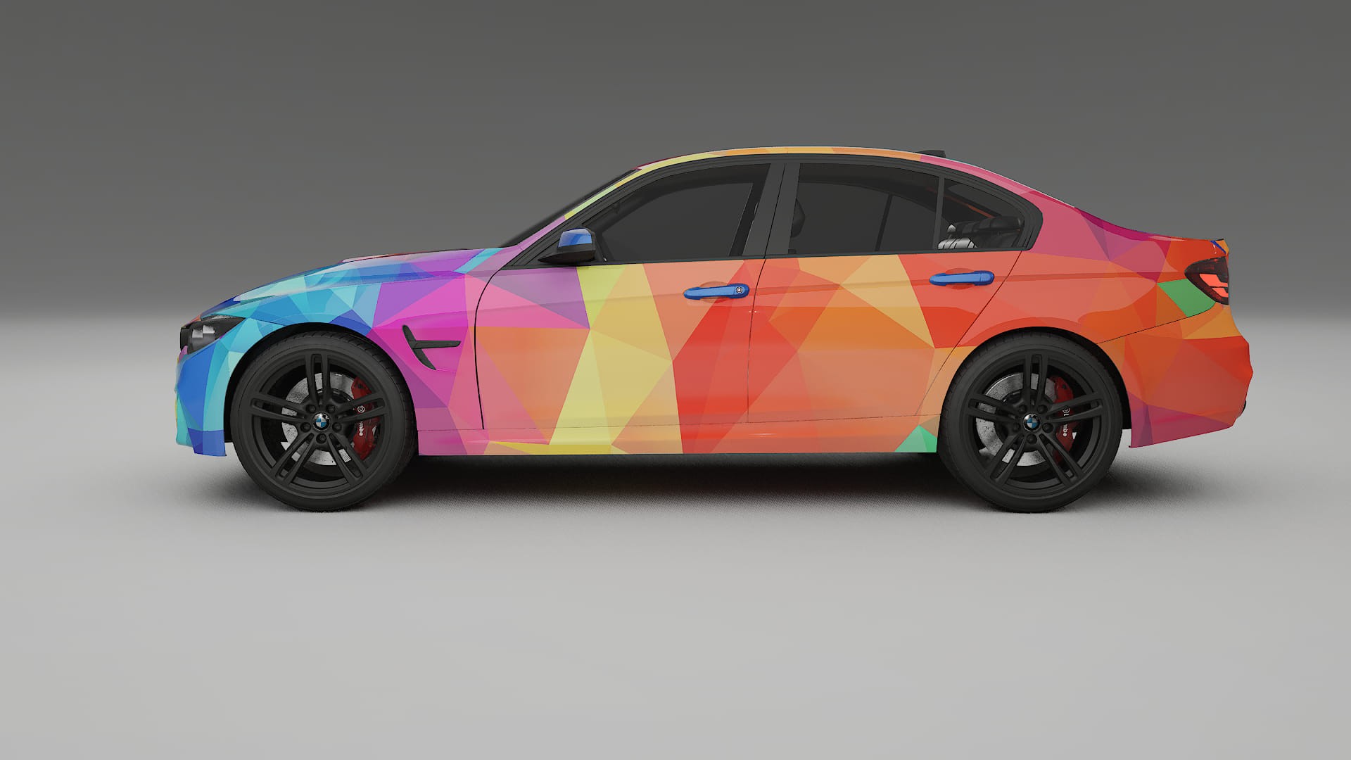 BMW M3 F80 VECTOR WIBE Designed Wrap PPF Kit – Printable Polyurethane Film