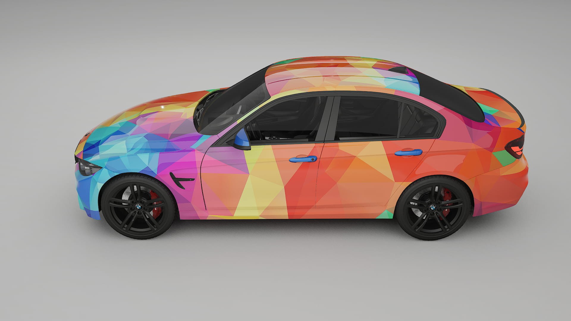 BMW M3 F80 VECTOR WIBE Designed Wrap PPF Kit – Printable Polyurethane Film