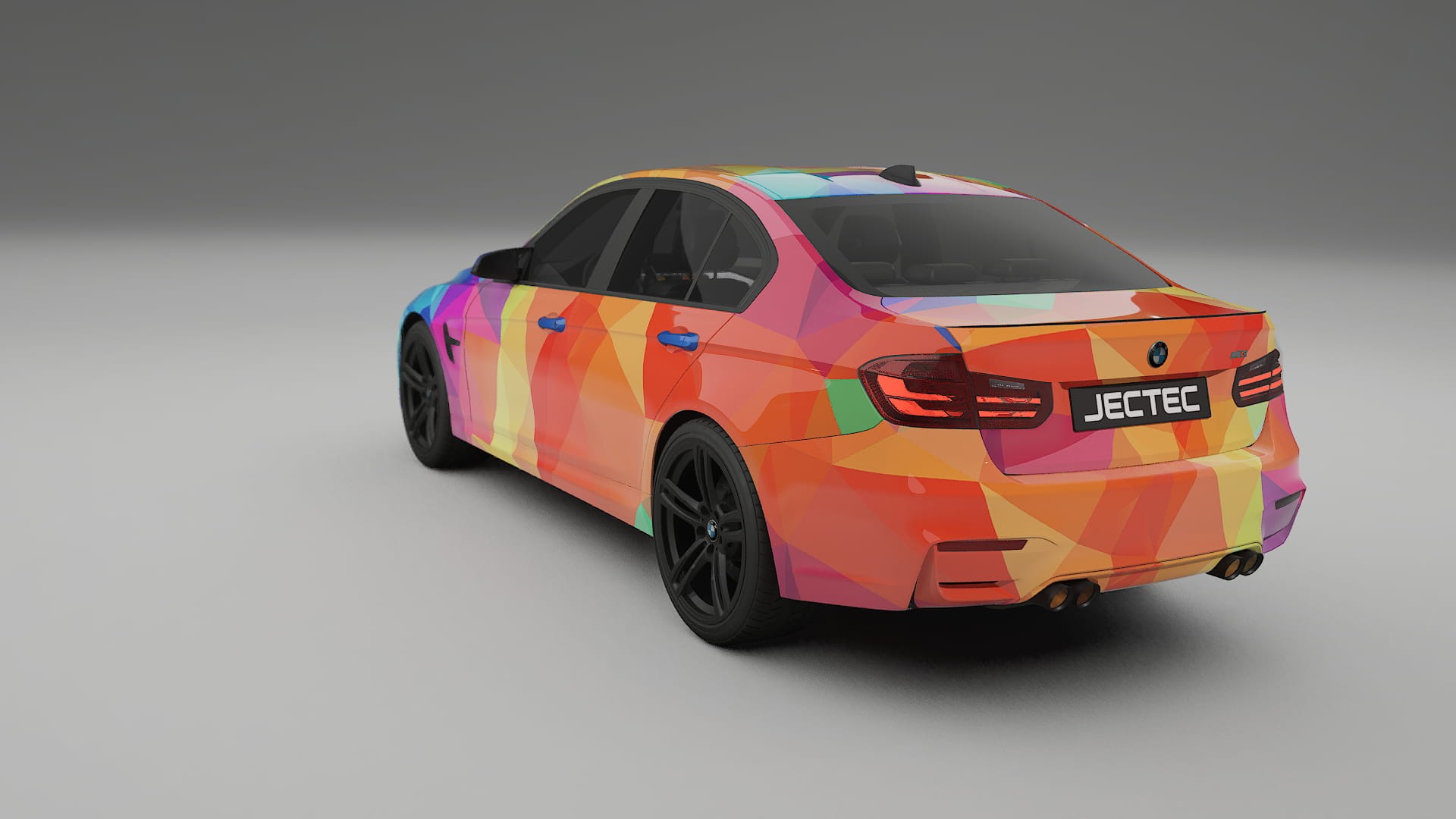 BMW M3 F80 VECTOR WIBE Designed Wrap PPF Kit – Printable Polyurethane Film