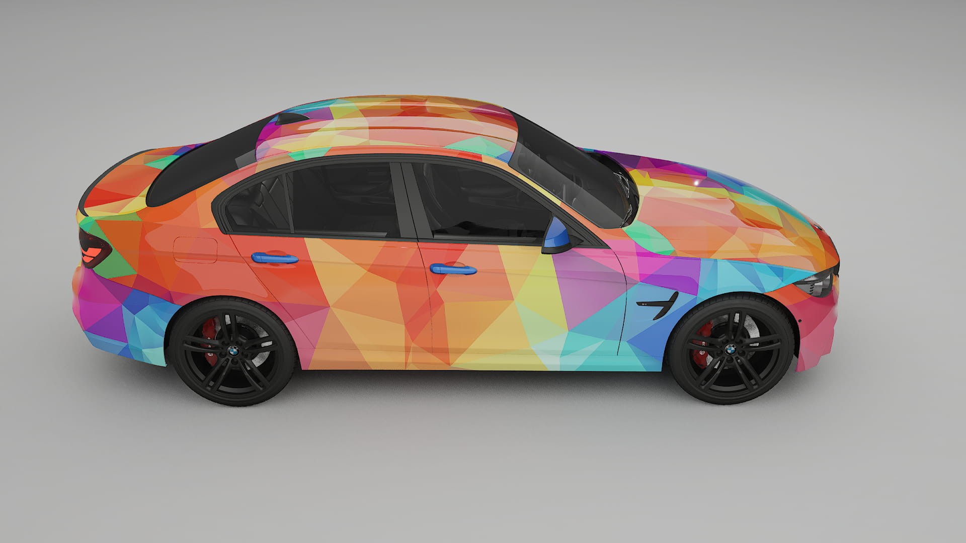 BMW M3 F80 VECTOR WIBE Designed Wrap PPF Kit – Printable Polyurethane Film