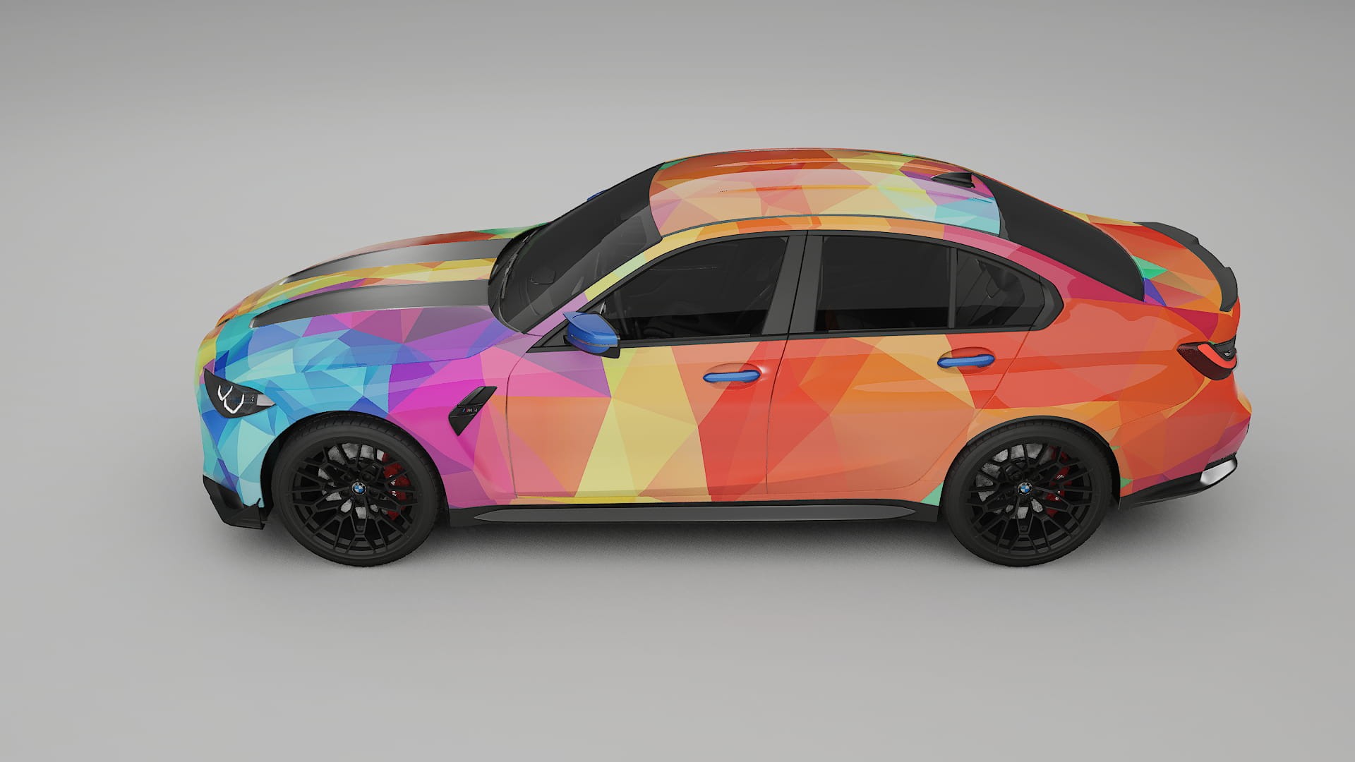 BMW M3 G80 Competition CS VECTOR WIBE Designed Wrap PPF Kit – Printable Polyurethane Film