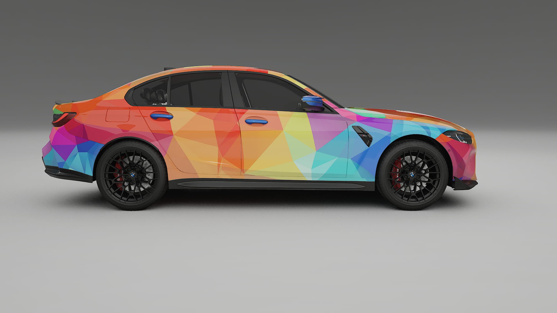 BMW M3 G80 Competition CS VECTOR WIBE Designed Wrap PPF Kit – Printable Polyurethane Film