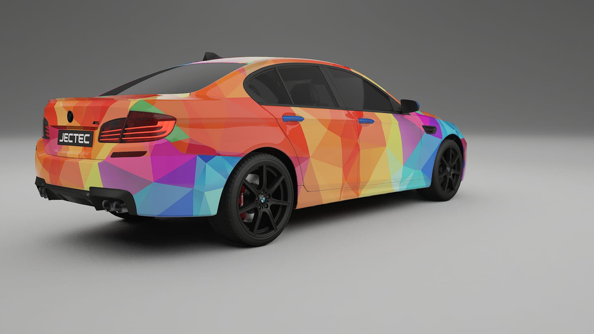 BMW M5 F10 VECTOR WIBE Designed Wrap PPF Kit – Printable Polyurethane Film