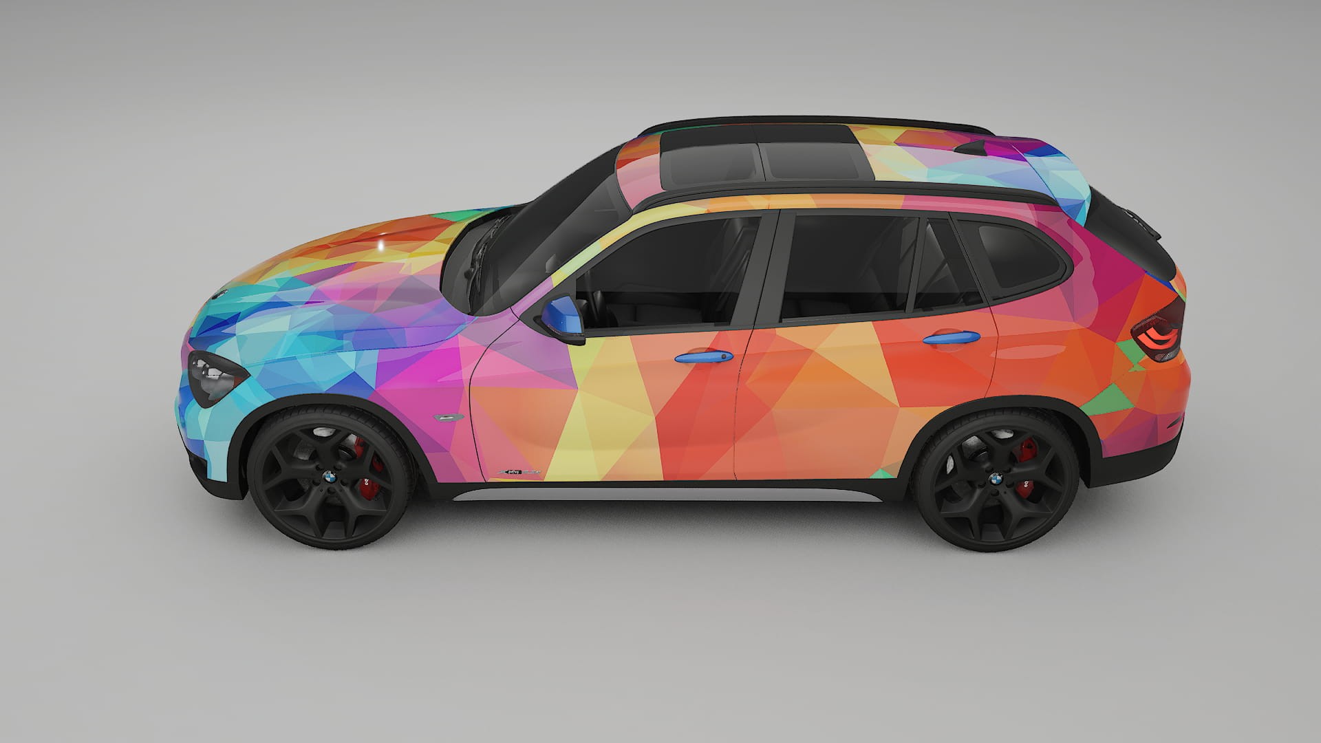 BMW X1 E84 VECTOR WIBE Designed Wrap PPF Kit – Printable Polyurethane Film