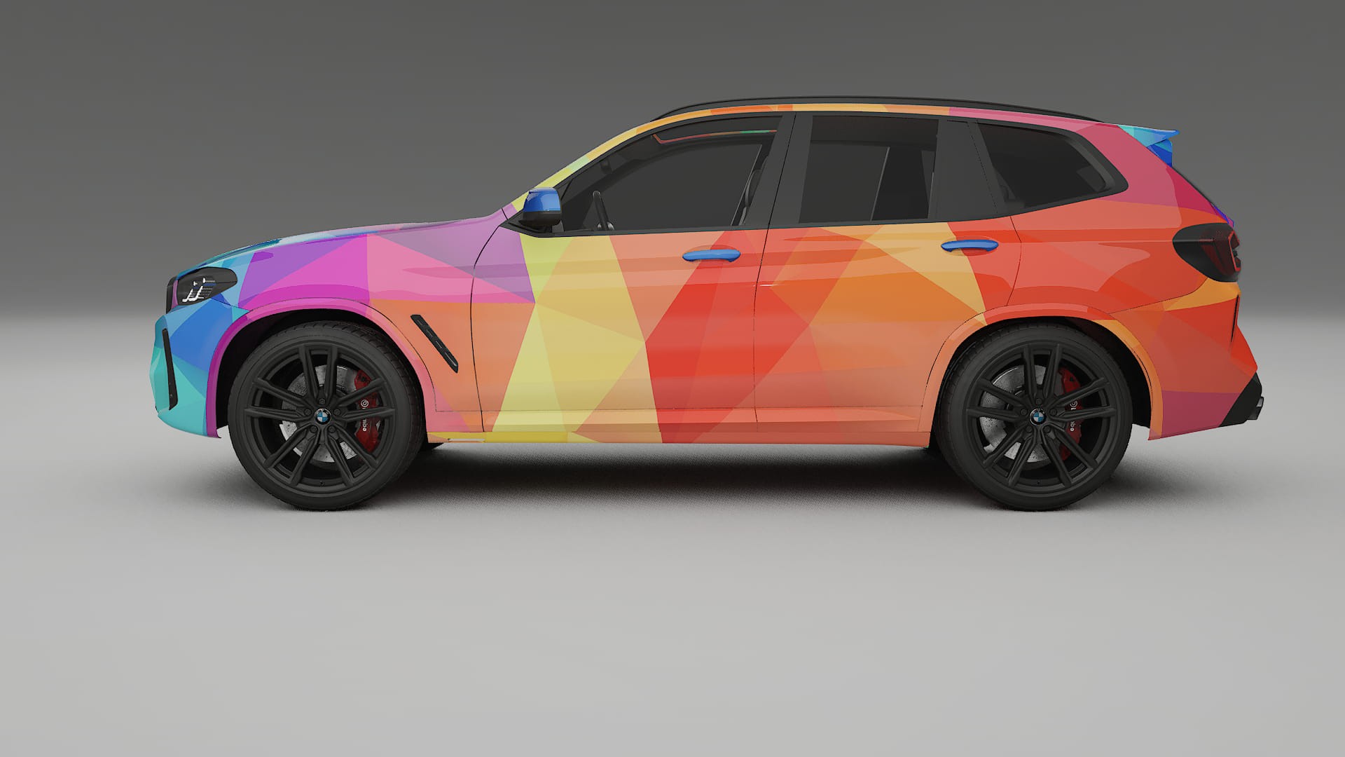 BMW X3 G01 facelift VECTOR WIBE Designed Wrap PPF Kit – Printable Polyurethane Film