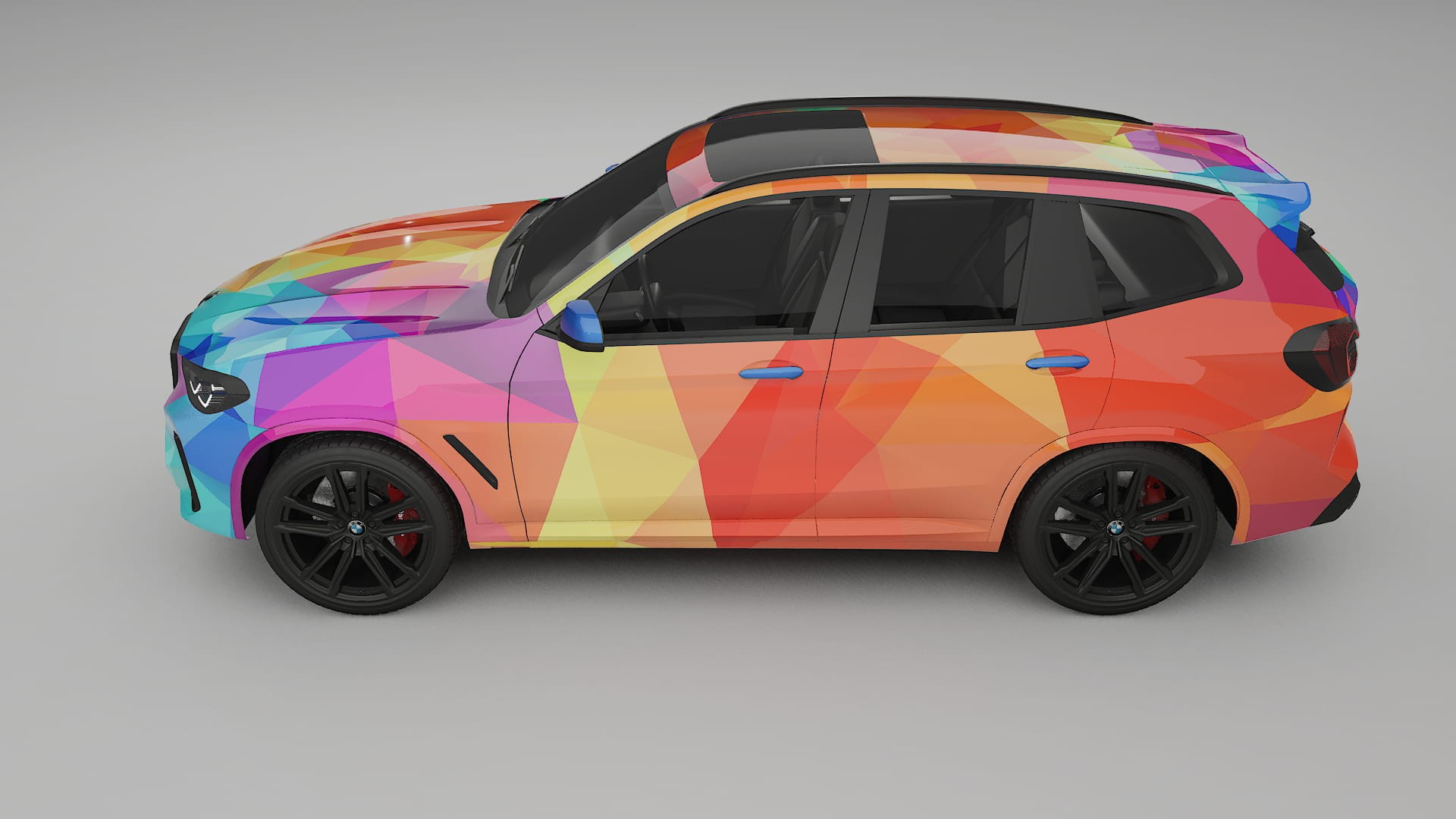 BMW X3 G01 facelift VECTOR WIBE Designed Wrap PPF Kit – Printable Polyurethane Film