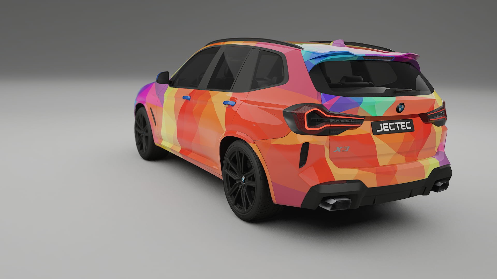 BMW X3 G01 facelift VECTOR WIBE Designed Wrap PPF Kit – Printable Polyurethane Film