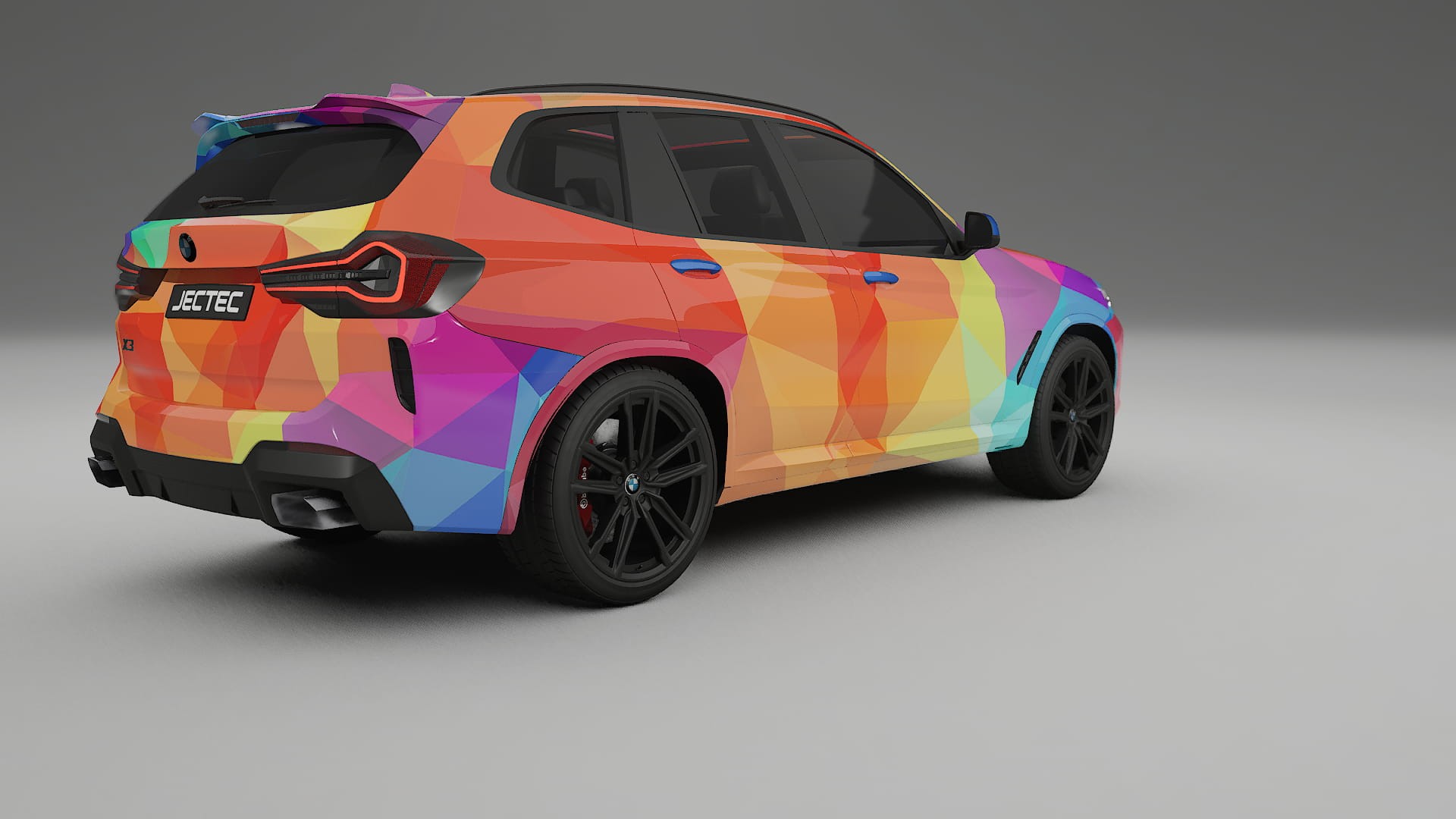 BMW X3 G01 facelift VECTOR WIBE Designed Wrap PPF Kit – Printable Polyurethane Film