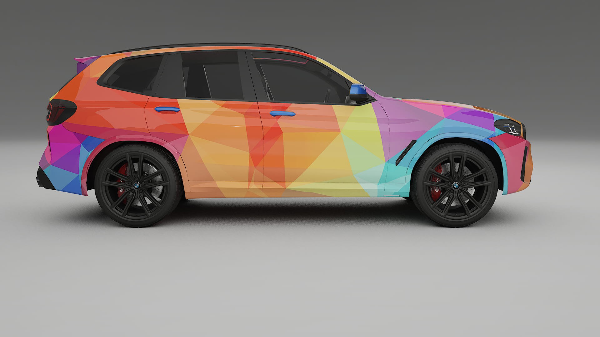 BMW X3 G01 facelift VECTOR WIBE Designed Wrap PPF Kit – Printable Polyurethane Film