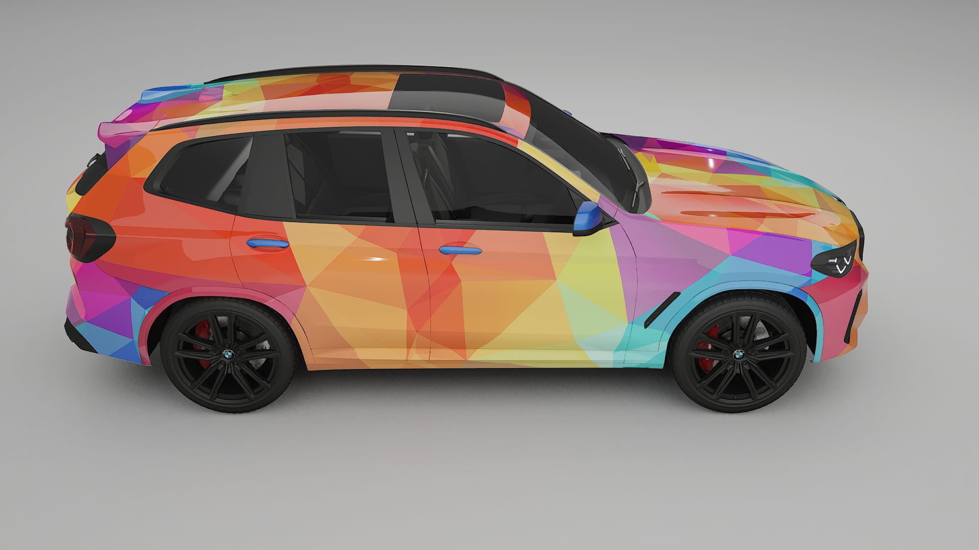 BMW X3 G01 facelift VECTOR WIBE Designed Wrap PPF Kit – Printable Polyurethane Film