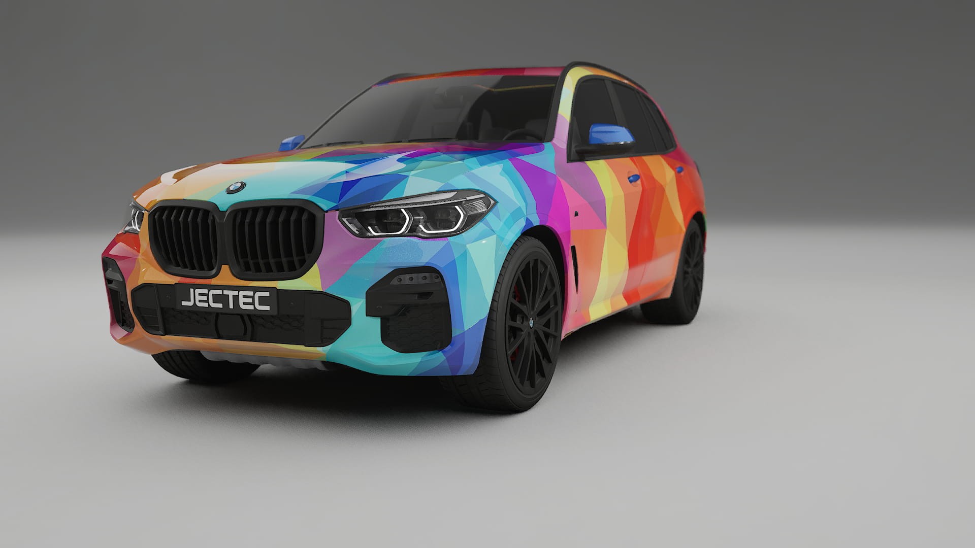 BMW X5 G05 M-Sport VECTOR WIBE Designed Wrap PPF Kit – Printable Polyurethane Film