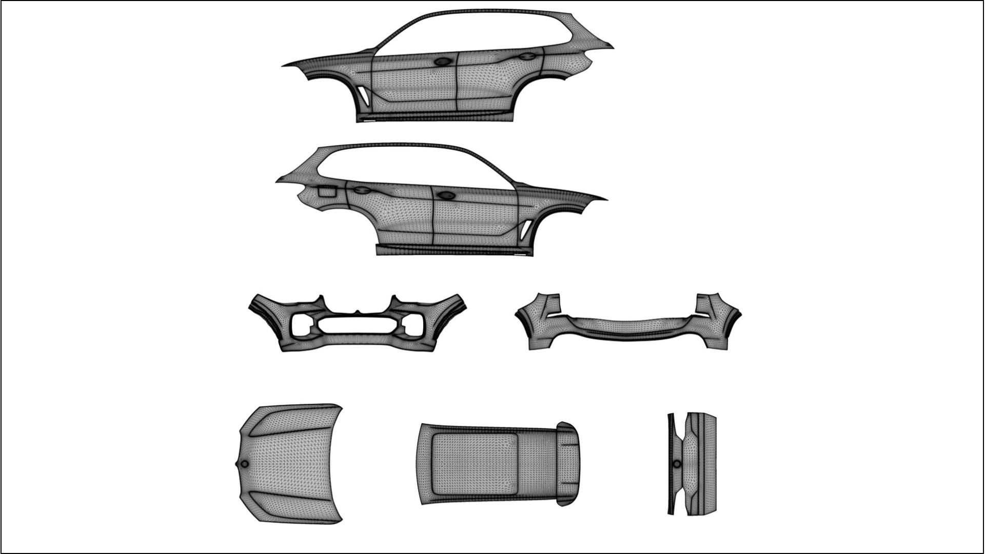 BMW X5 G05 M-Sport VECTOR WIBE Designed Wrap PPF Kit – Printable Polyurethane Film