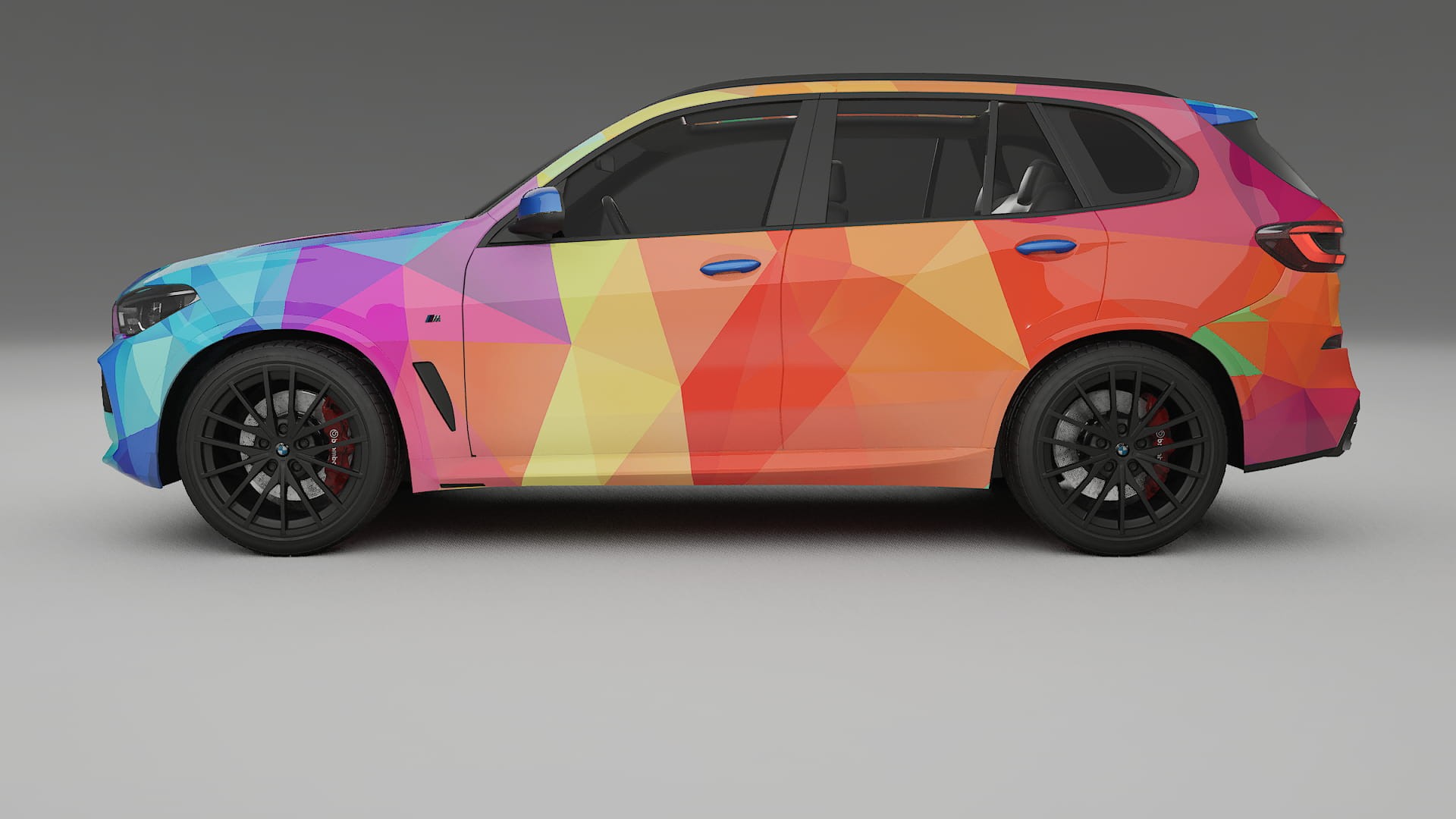 BMW X5 G05 M-Sport VECTOR WIBE Designed Wrap PPF Kit – Printable Polyurethane Film