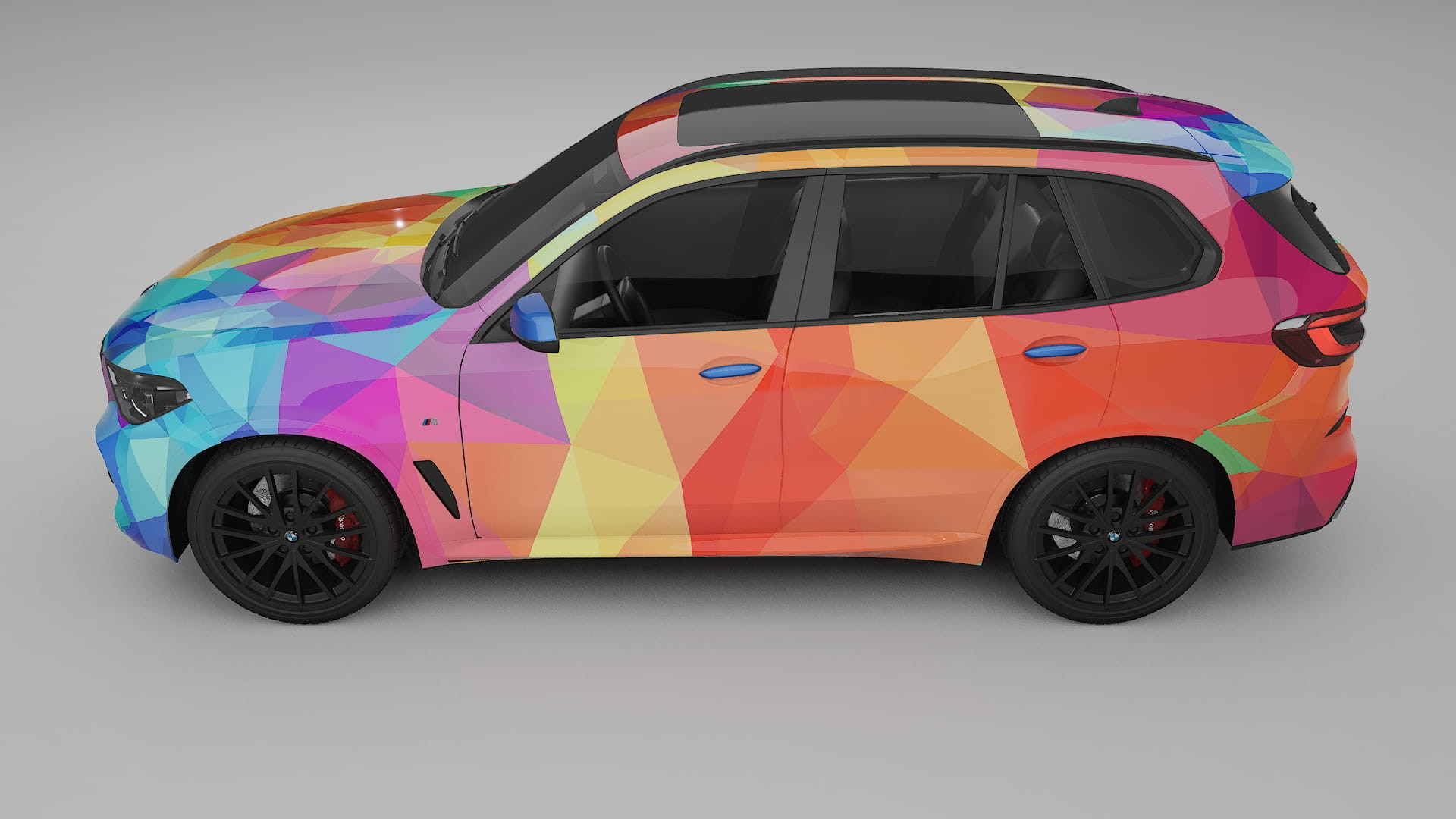 BMW X5 G05 M-Sport VECTOR WIBE Designed Wrap PPF Kit – Printable Polyurethane Film