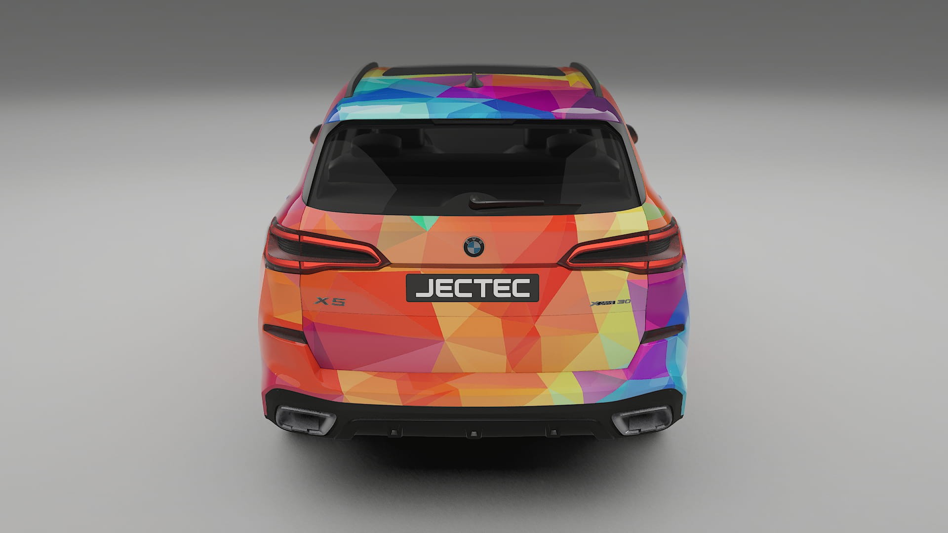 BMW X5 G05 M-Sport VECTOR WIBE Designed Wrap PPF Kit – Printable Polyurethane Film