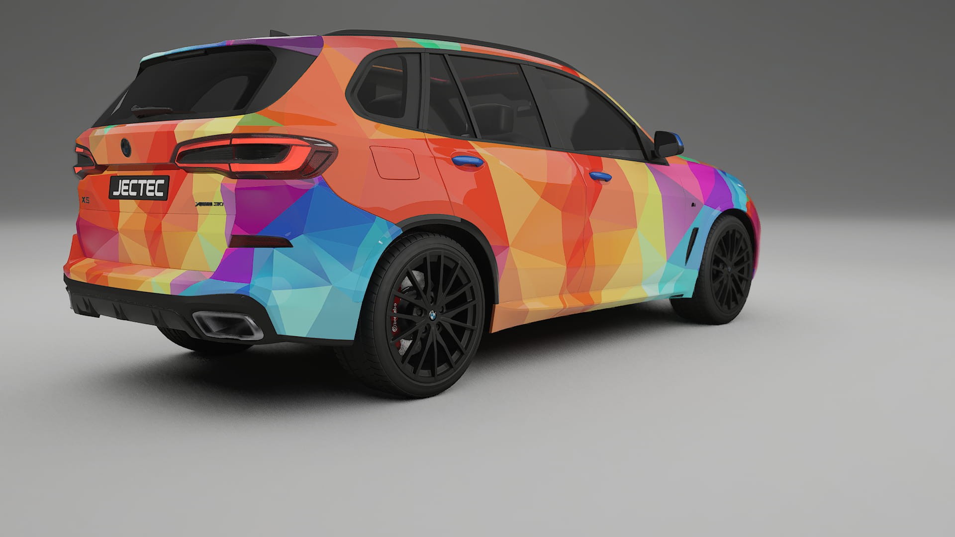BMW X5 G05 M-Sport VECTOR WIBE Designed Wrap PPF Kit – Printable Polyurethane Film