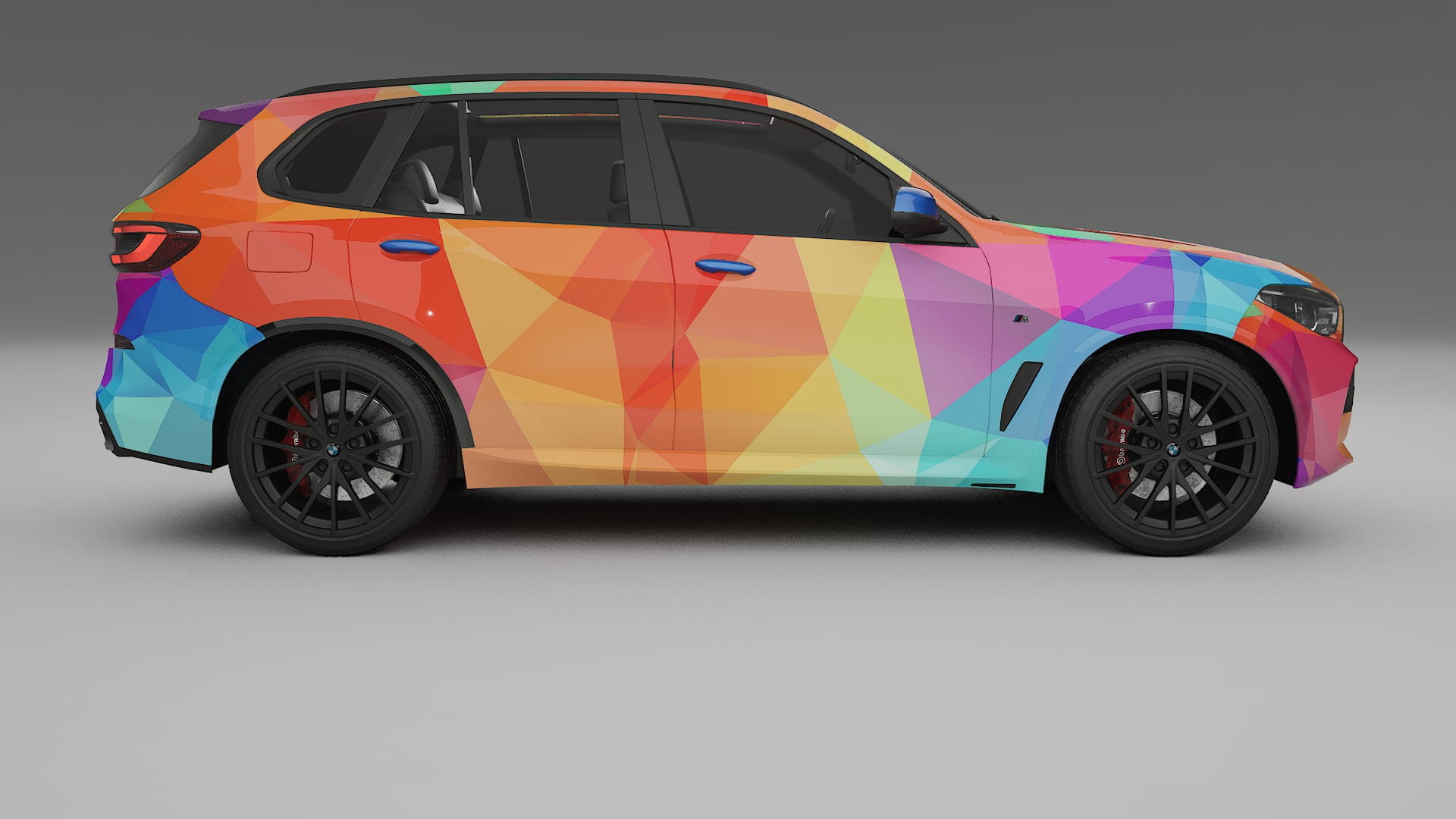 BMW X5 G05 M-Sport VECTOR WIBE Designed Wrap PPF Kit – Printable Polyurethane Film