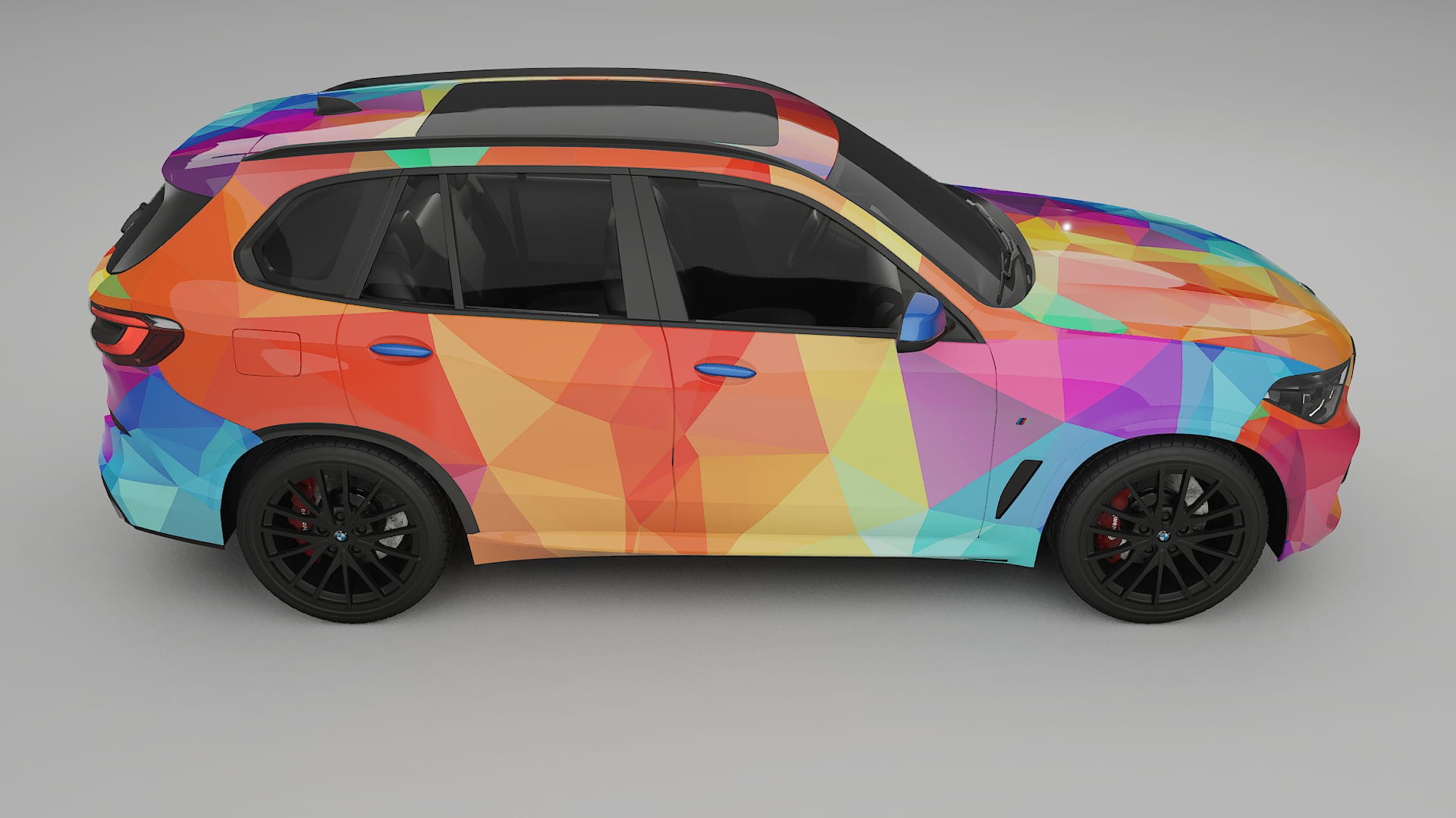 BMW X5 G05 M-Sport VECTOR WIBE Designed Wrap PPF Kit – Printable Polyurethane Film