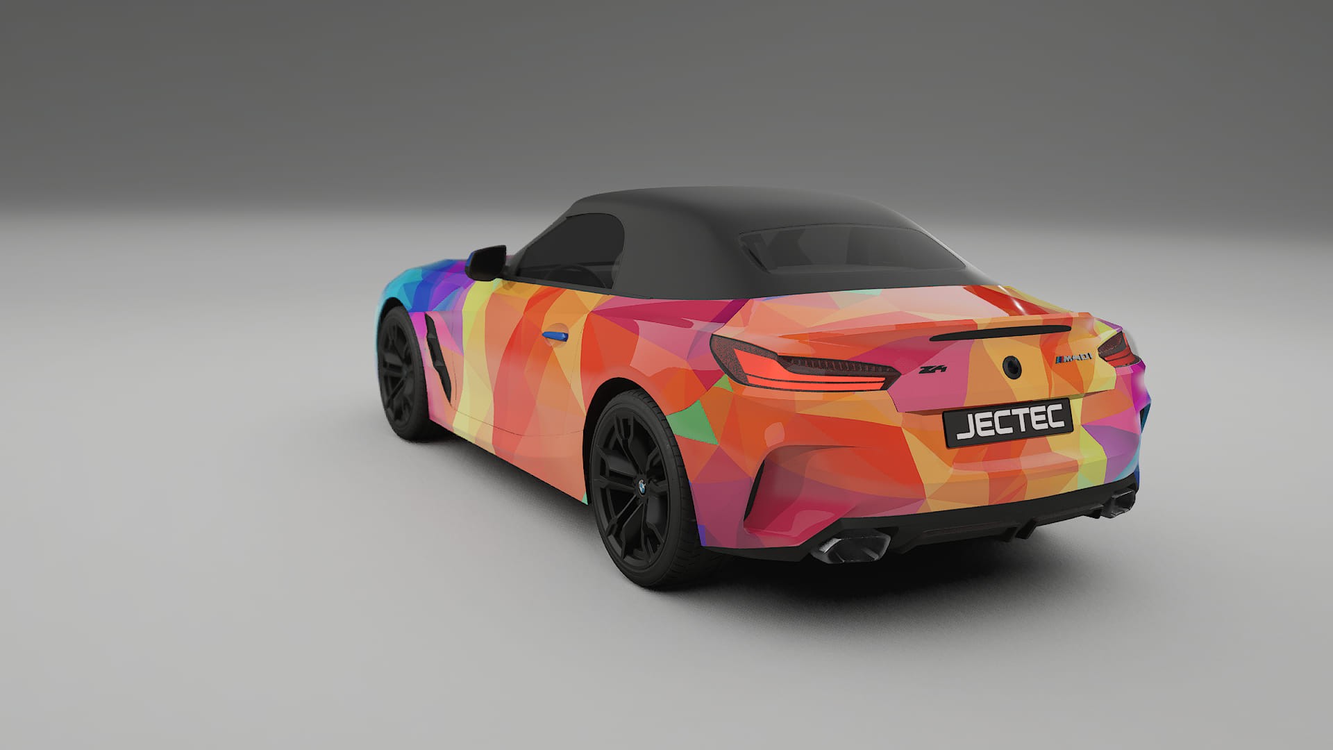 BMW Z4 G29 M40i First edition roadster VECTOR WIBE Designed Wrap PPF Kit – Printable Polyurethane Film
