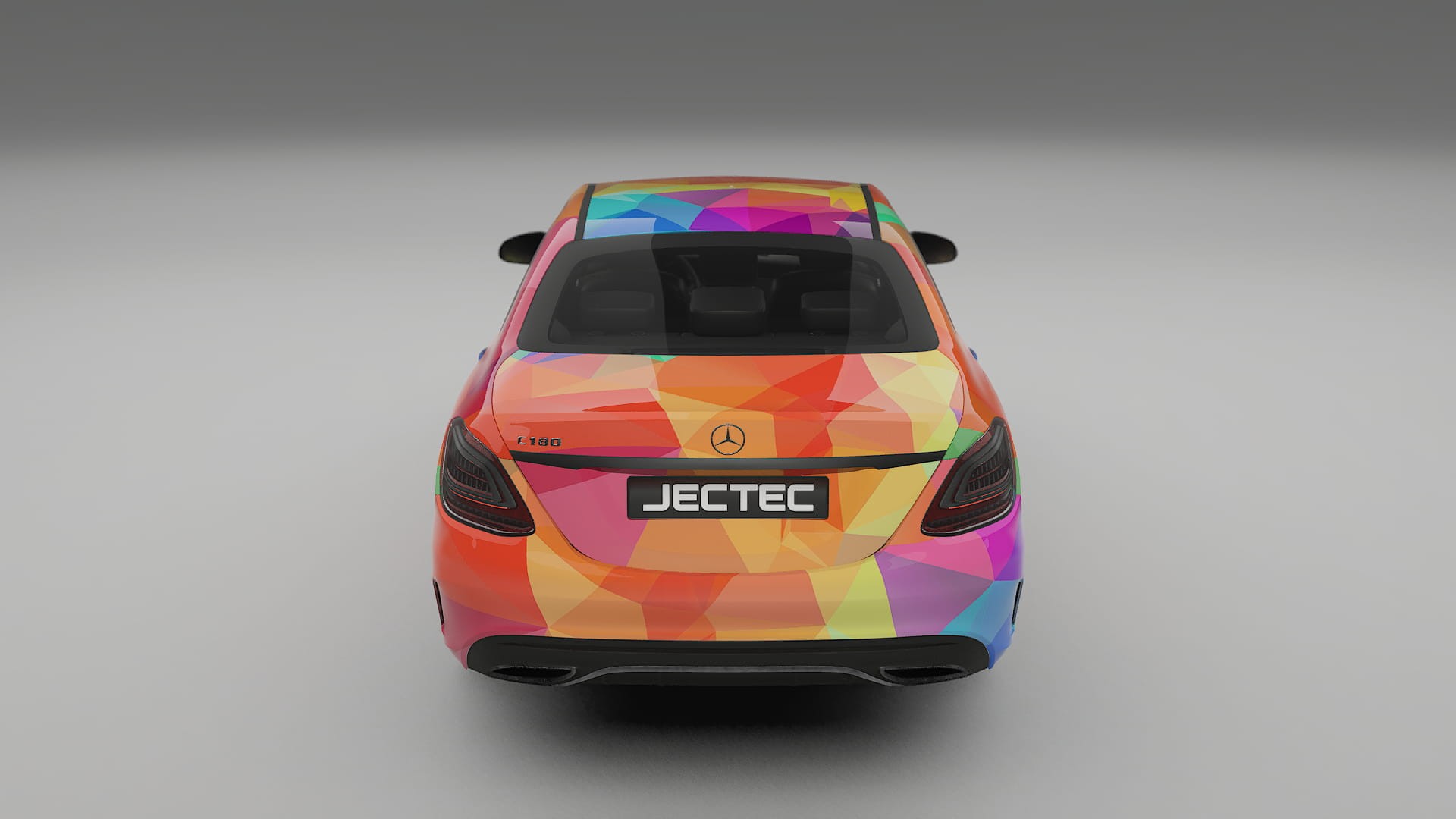 Mercedes C-class W205 AMG sedan VECTOR WIBE Designed Wrap PPF Kit – Printable Polyurethane Film