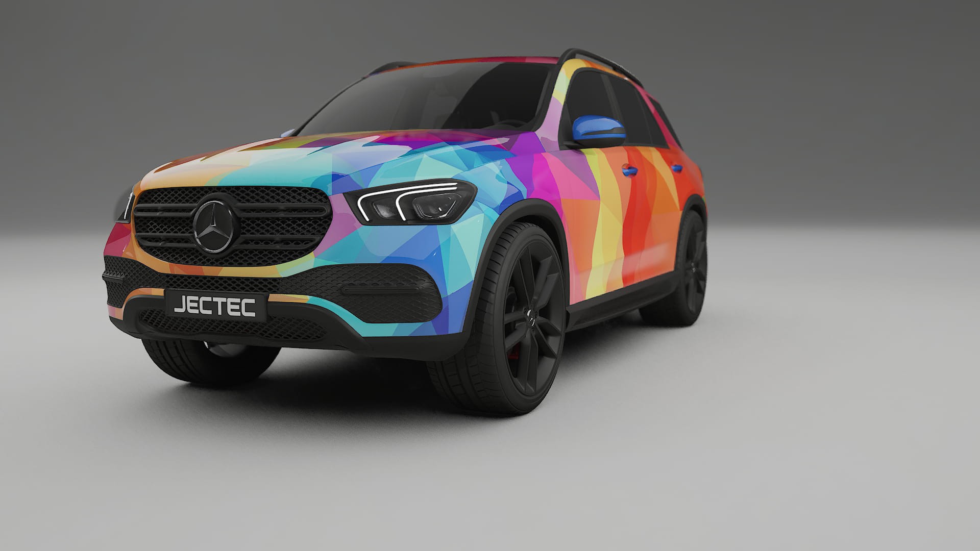 Mercedes GLE W167 VECTOR WIBE Designed Wrap PPF Kit – Printable Polyurethane Film