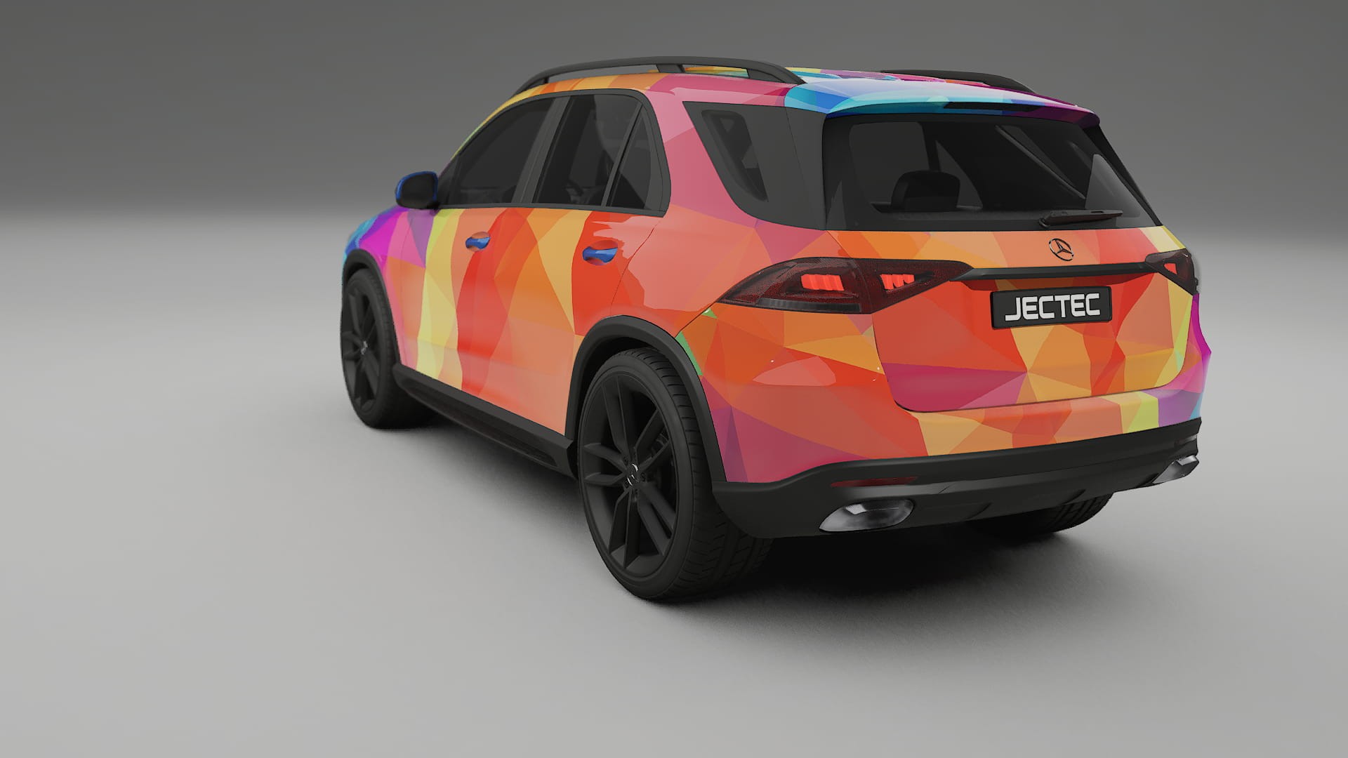Mercedes GLE W167 VECTOR WIBE Designed Wrap PPF Kit – Printable Polyurethane Film